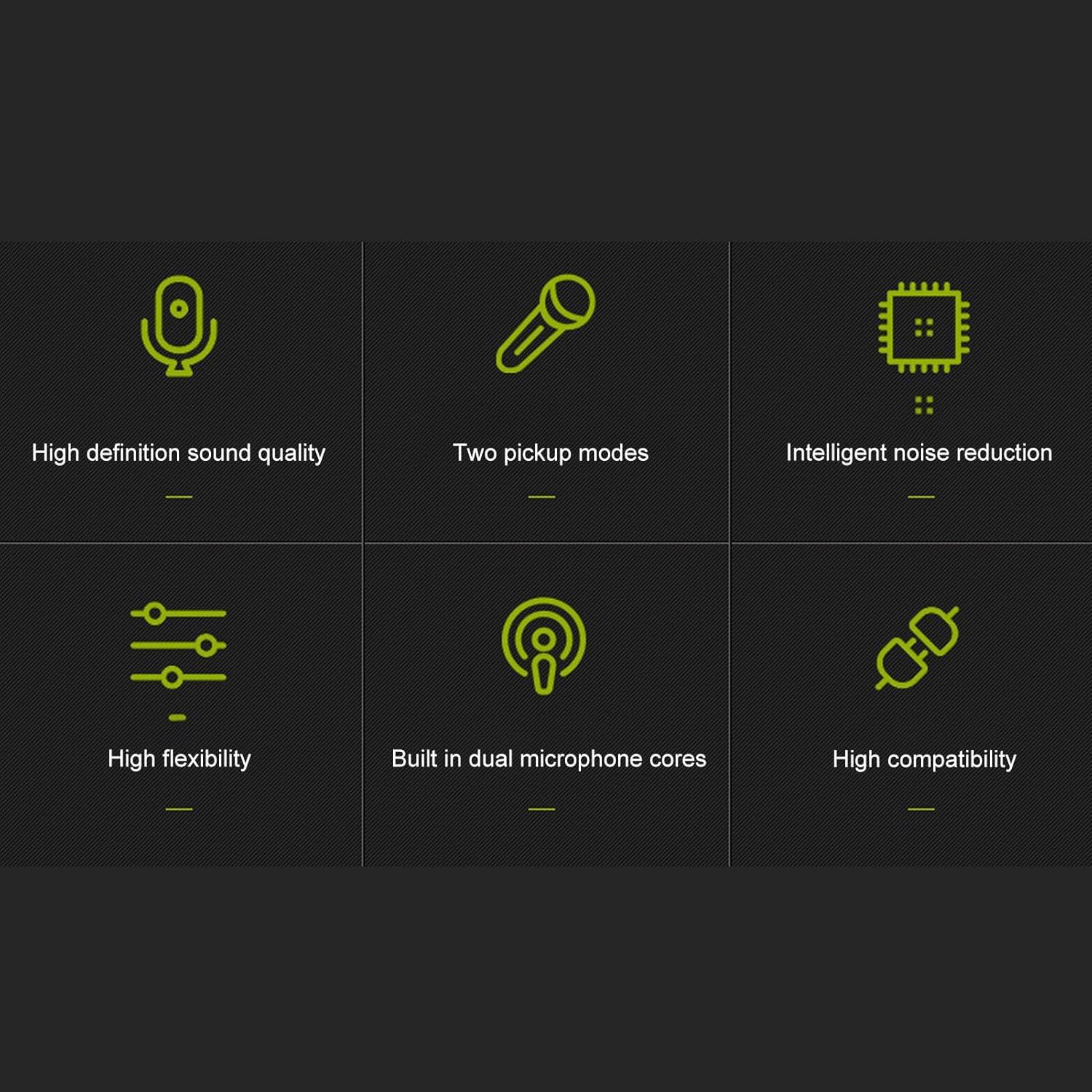 Micrófono de Condensador XLR Profesional Genérico Tipo Escopeta