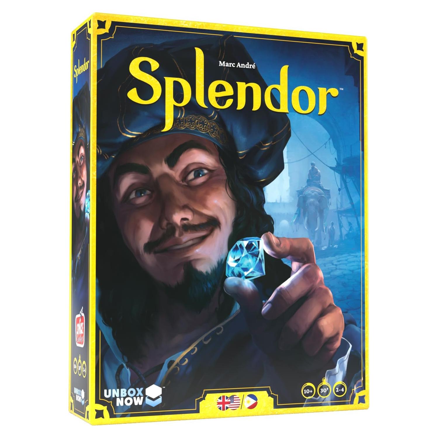 Juego de Mesa Splendor Asmodee - Estrategia de Gemas 2-4 Jugadores