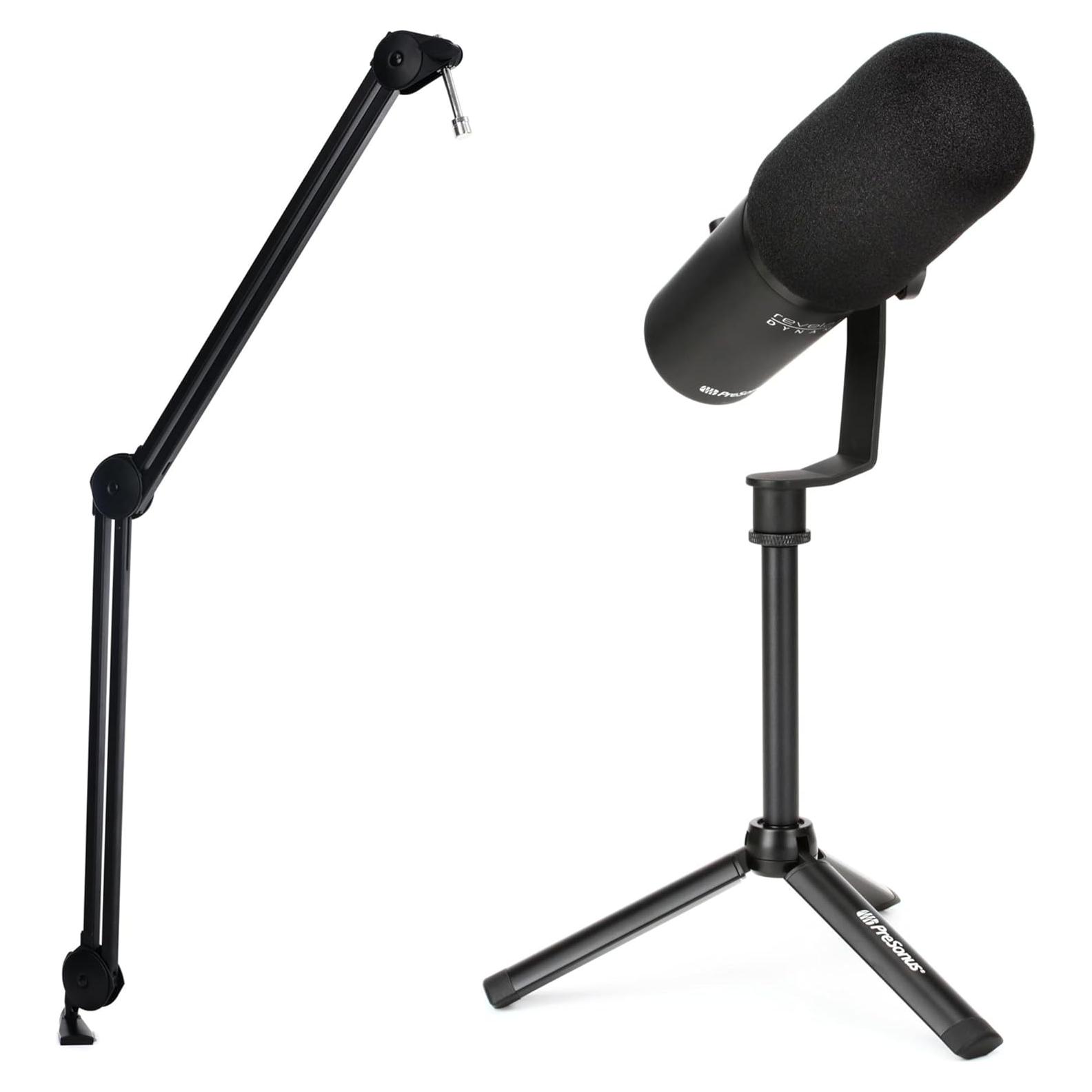 Micrófono USB Dinámico PreSonus Revelator con DSP y Soporte