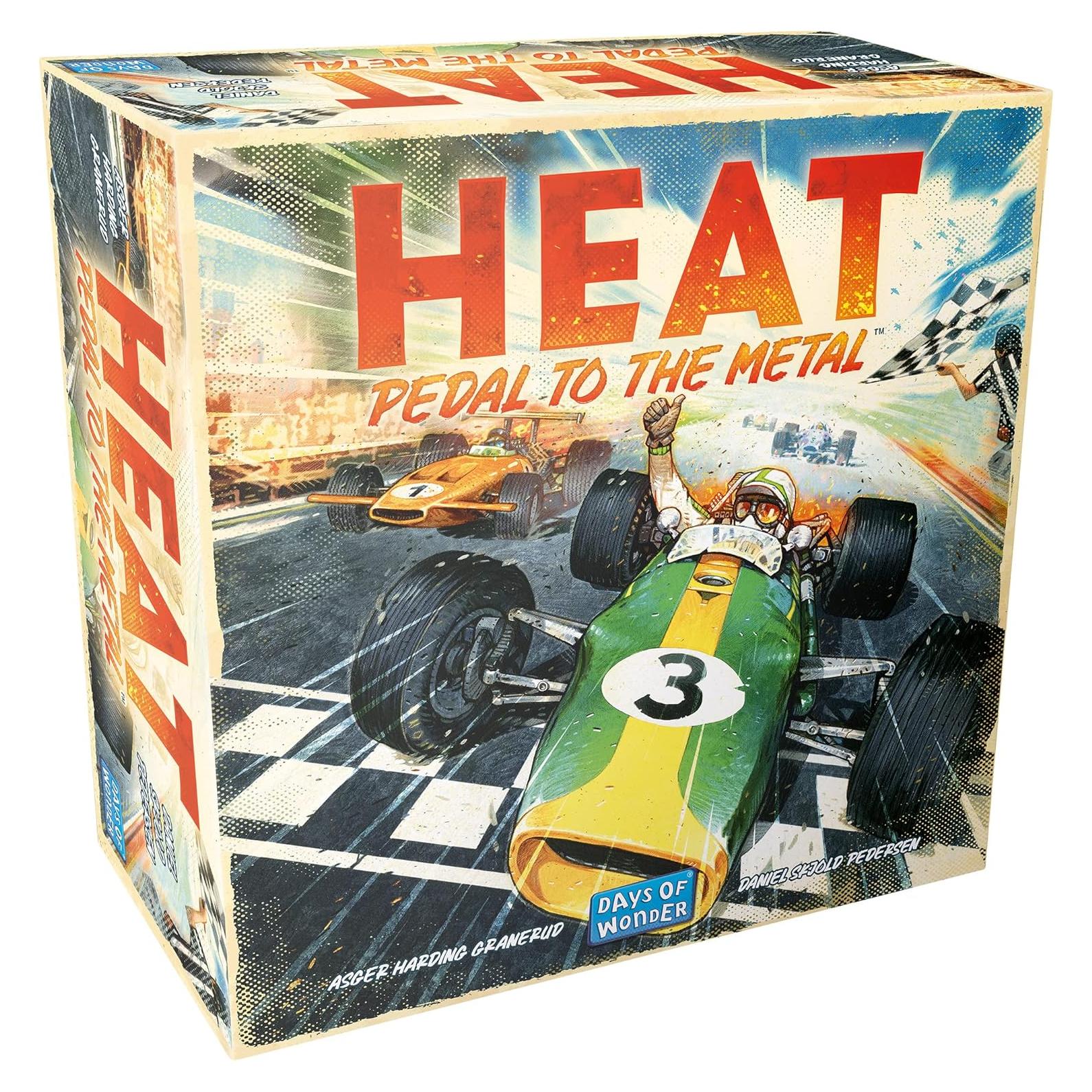 Juego de Mesa Heat: Pedal to the Metal - Carreras de Autos