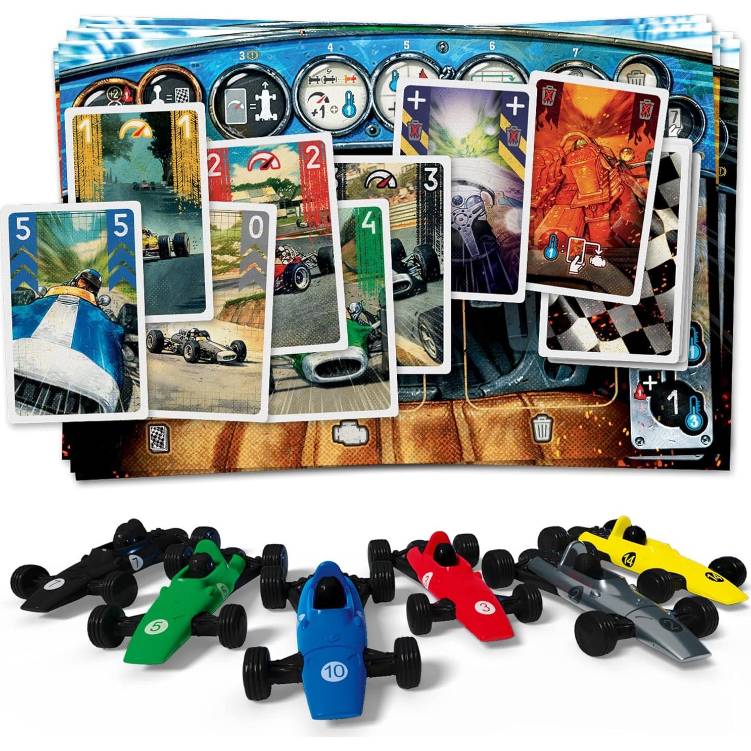 Juego de Mesa Heat: Pedal to the Metal - Carreras de Autos