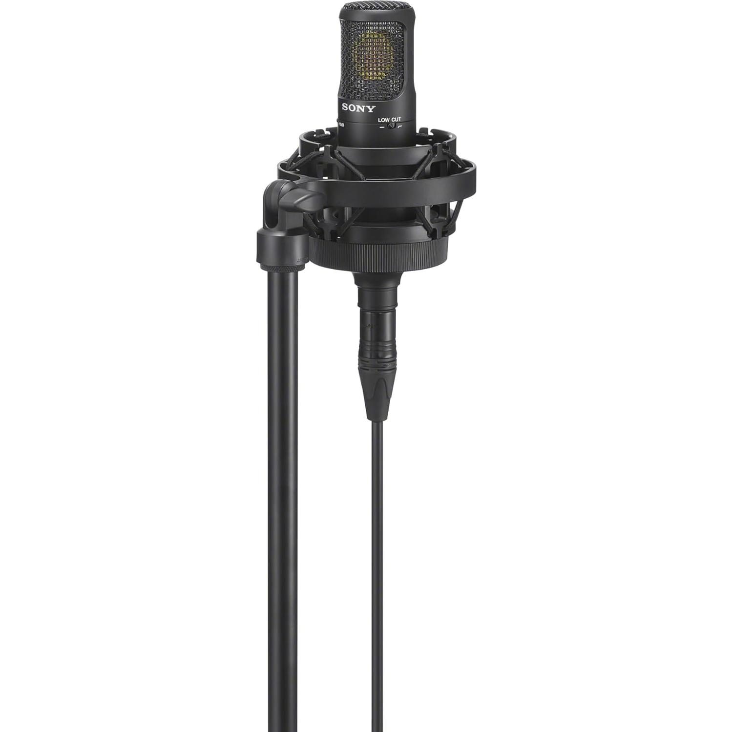 Micrófono de Estudio Condensador Sony C-80 Unidireccional