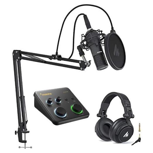 Interfaz de Audio USB MAONO PS22 Lite 24-bit/192kHz XLR