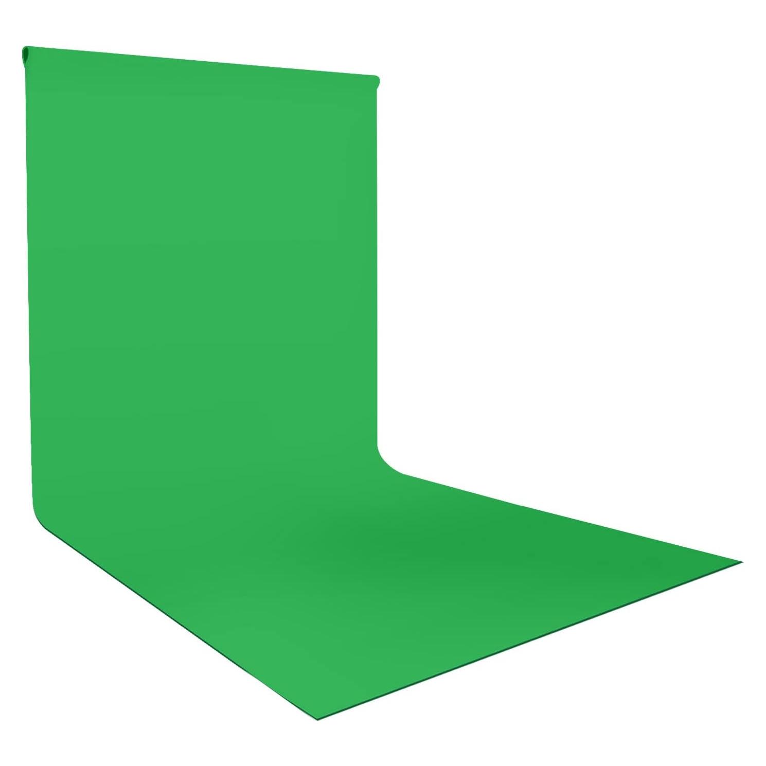 Pantalla de Fondo Verde Chromakey Julius Studio 5x10 pies