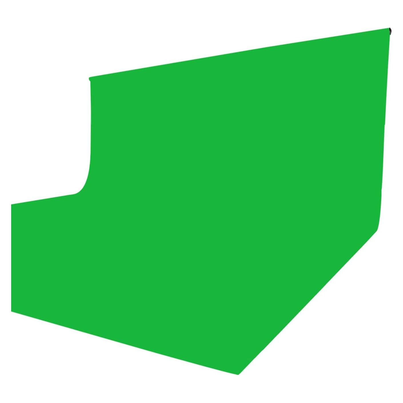 Fondo de Muselina Verde ISSUNTEX 1.8x2.7 m para Fotografía