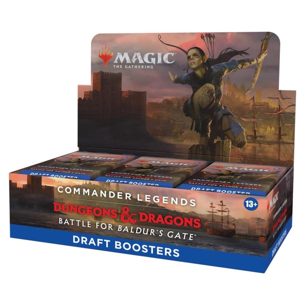Commander Legends: Battle for Baldur’s Gate Draft Booster Box | 24 Packs (480 Magic Cards)