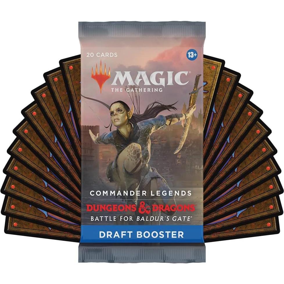 Commander Legends: Battle for Baldur’s Gate Draft Booster Box | 24 Packs (480 Magic Cards)