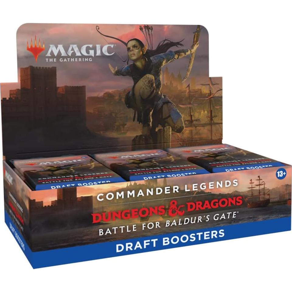 Commander Legends: Battle for Baldur’s Gate Draft Booster Box | 24 Packs (480 Magic Cards)