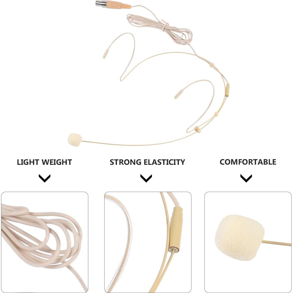 Micrófono Auricular FAVOMOTO USB 2PCS Flexible para PC