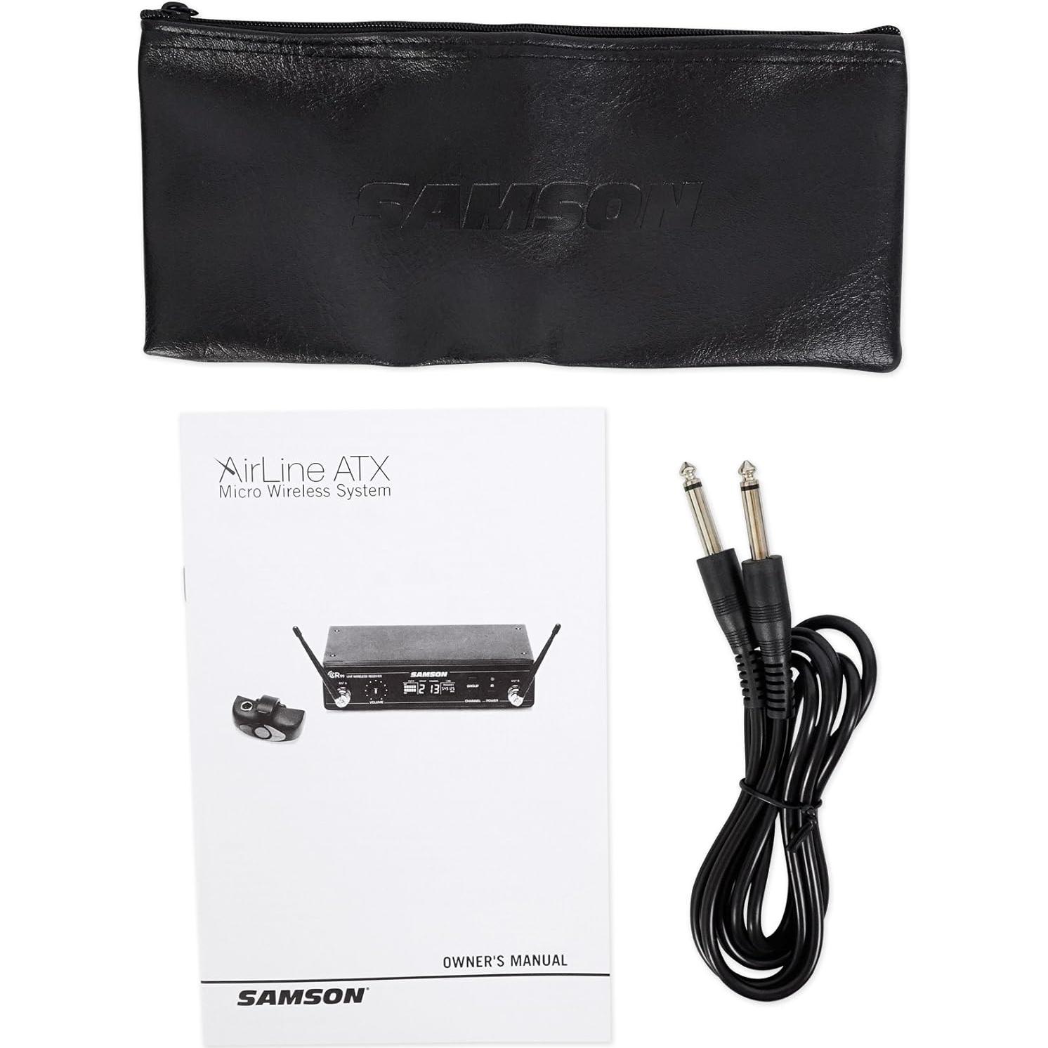 Micrófono Inalámbrico SAMSON AirLine AWX para Instrumentos de Viento