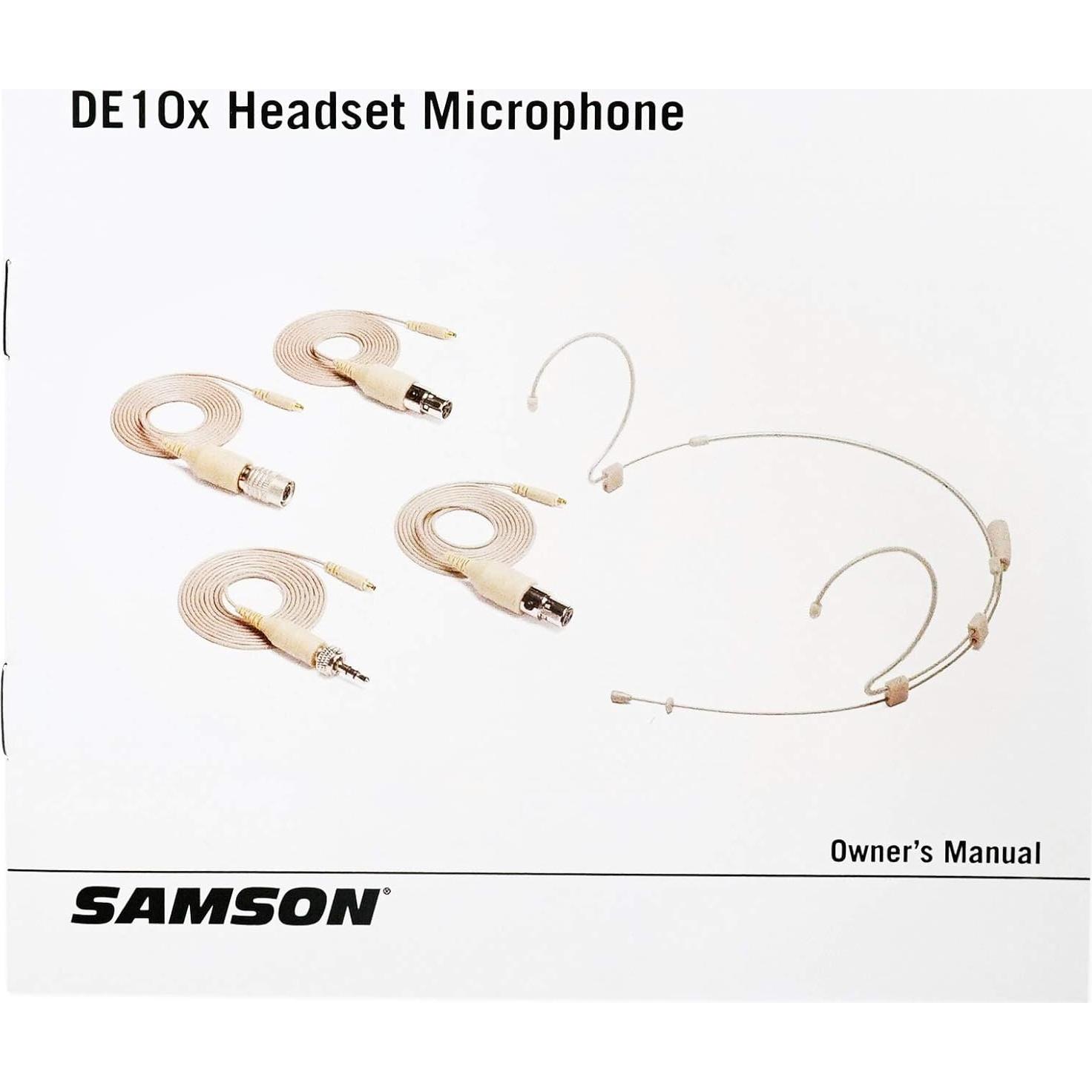 Micrófono de Auricular Samson DE10X Omnidireccional 3mm