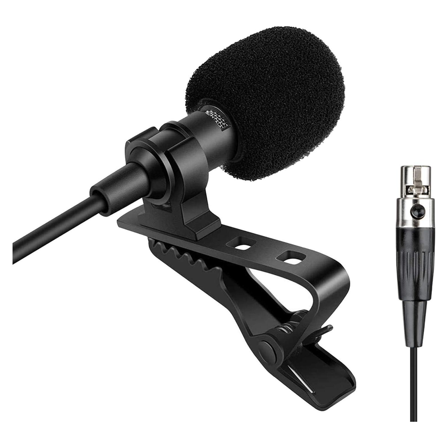 Micrófono Lavalier Sujeetec Mini XLR TA3F - Condensador Unidireccional