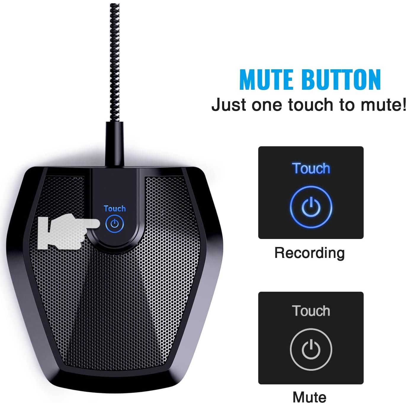 Micrófono USB de Conferencia TONOR G11 Omnidireccional 3.5m