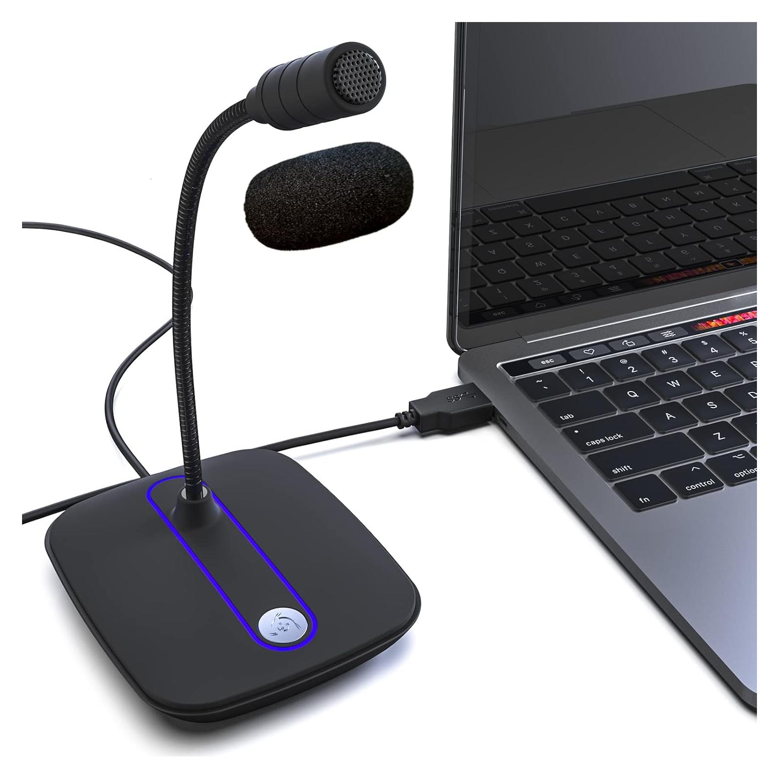 Micrófono USB KLIM C4 Profesional para PC y Consolas