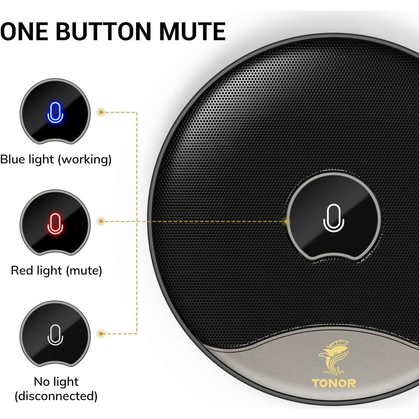 Micrófono de Conferencia USB Tonor TM20 Omnidireccional