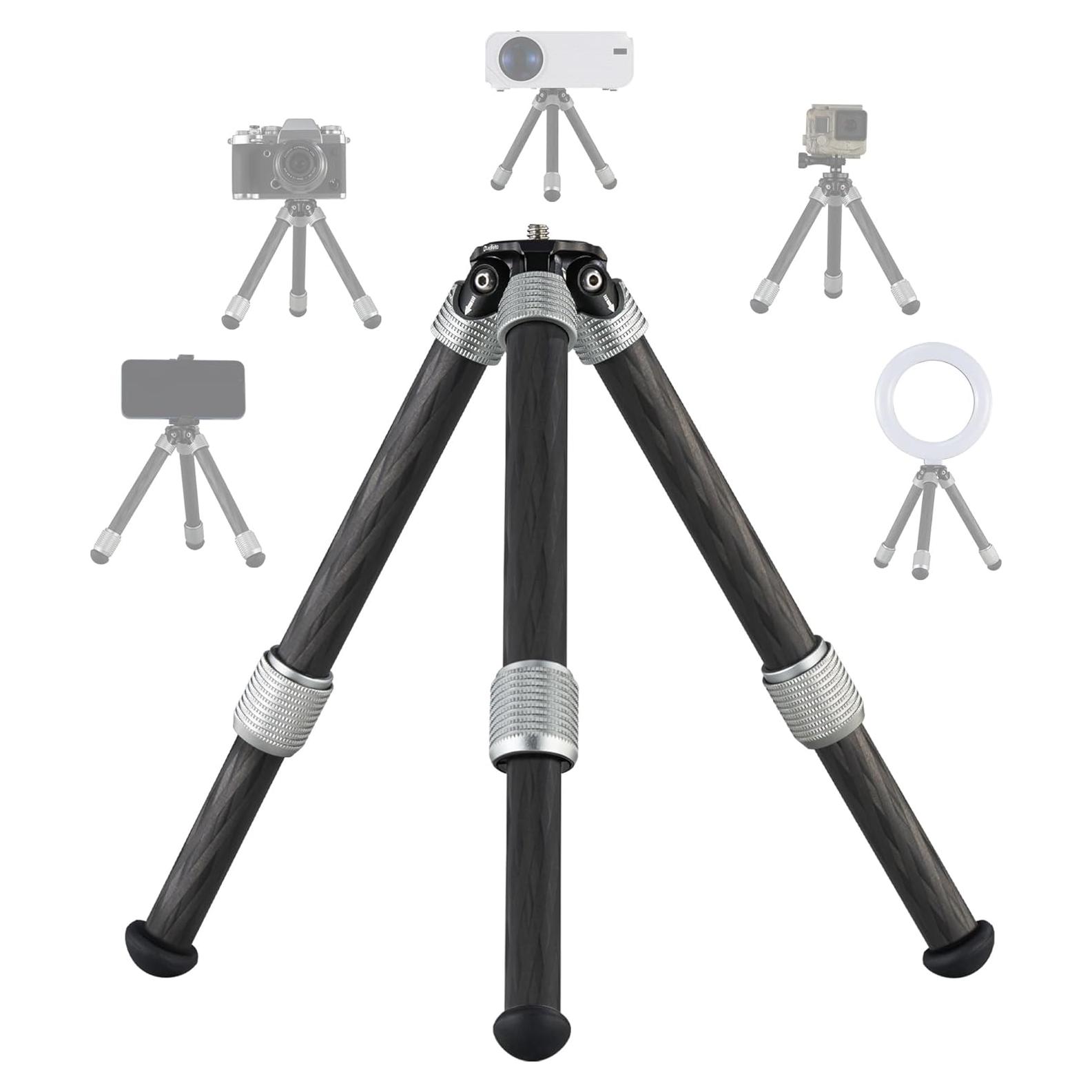 Trípode de Viaje LEOFOTO MT-02CL de Fibra de Carbono 5kg