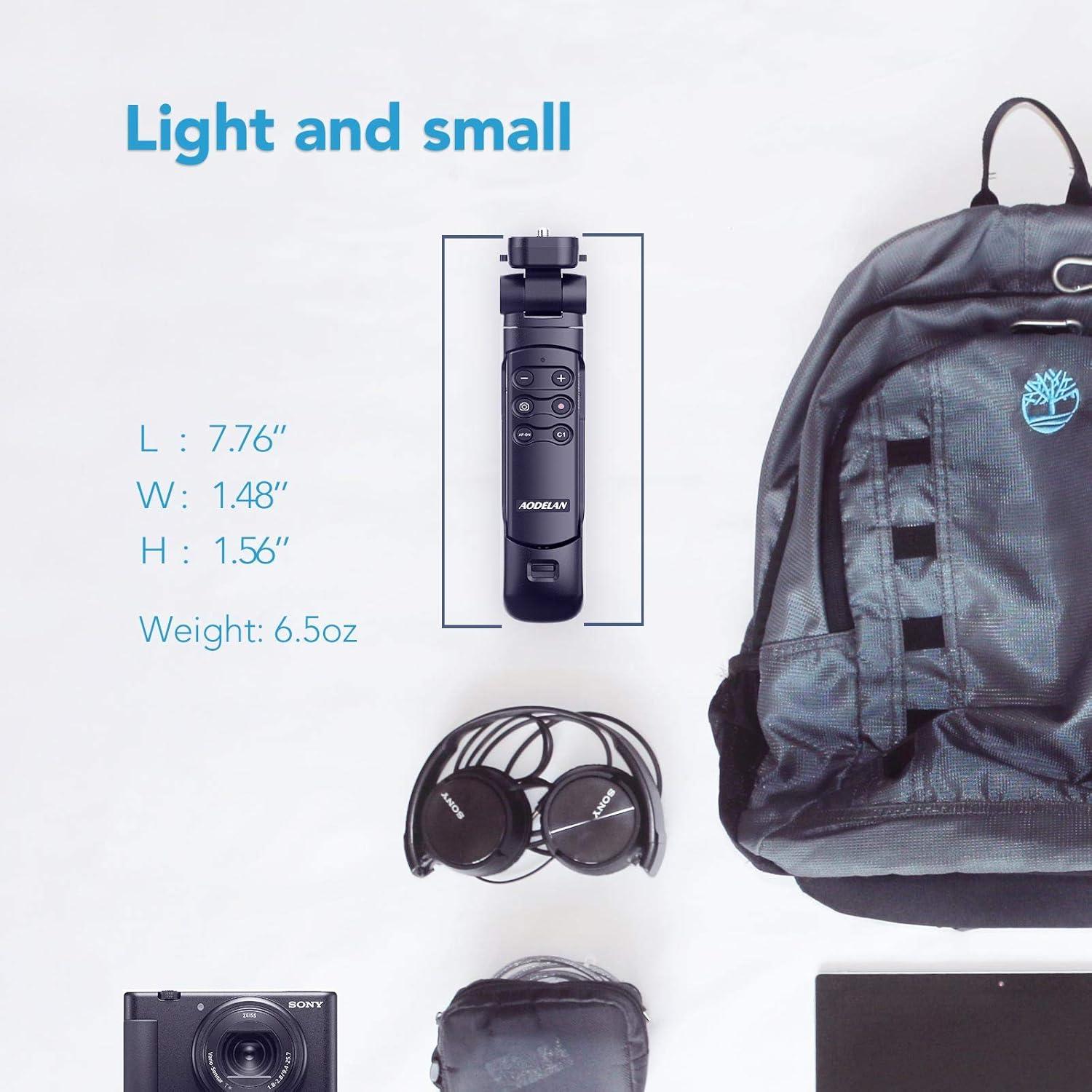 Trípode Inalámbrico AODELAN TG-1 con Control Remoto para Sony