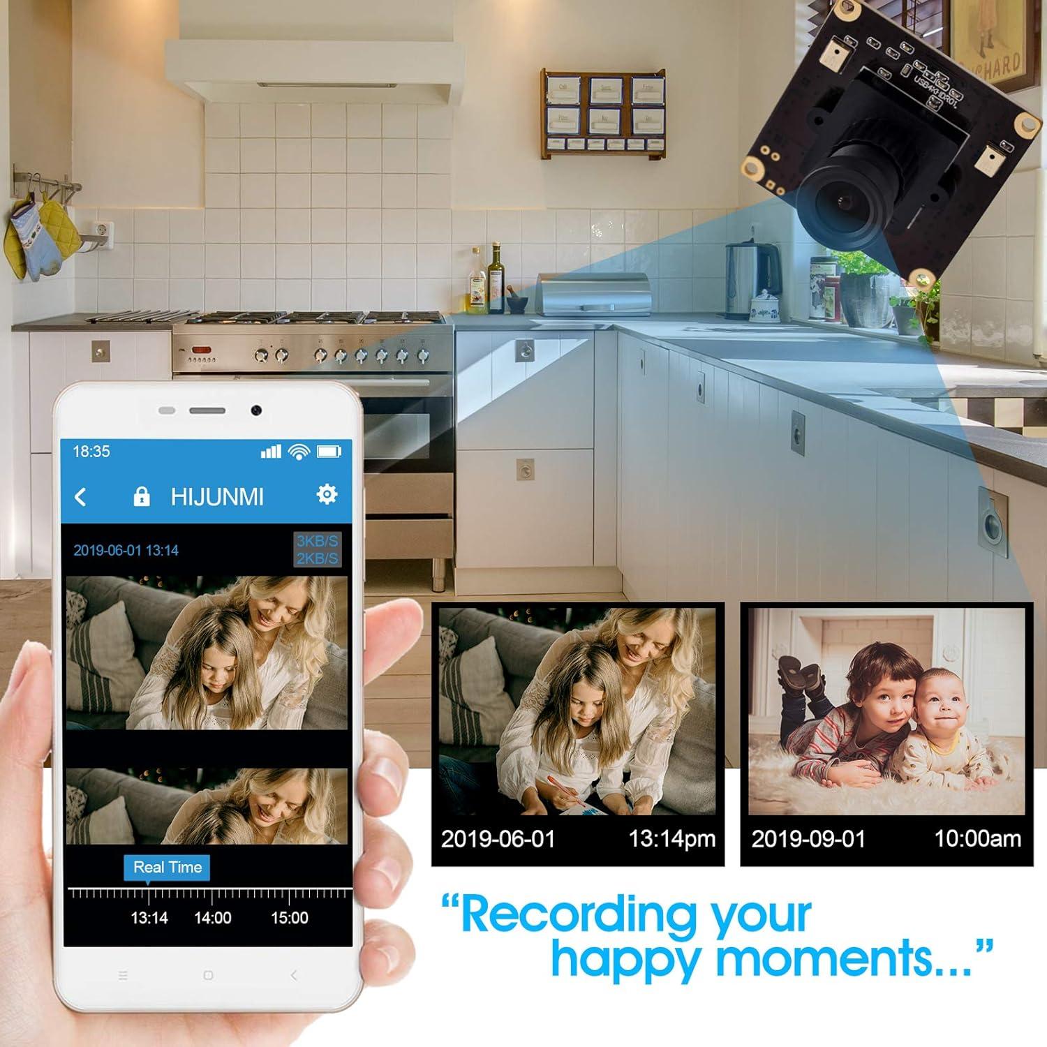 Webcam 4K Hotpet con Lente de 3.6mm y Sensor Sony IMX317