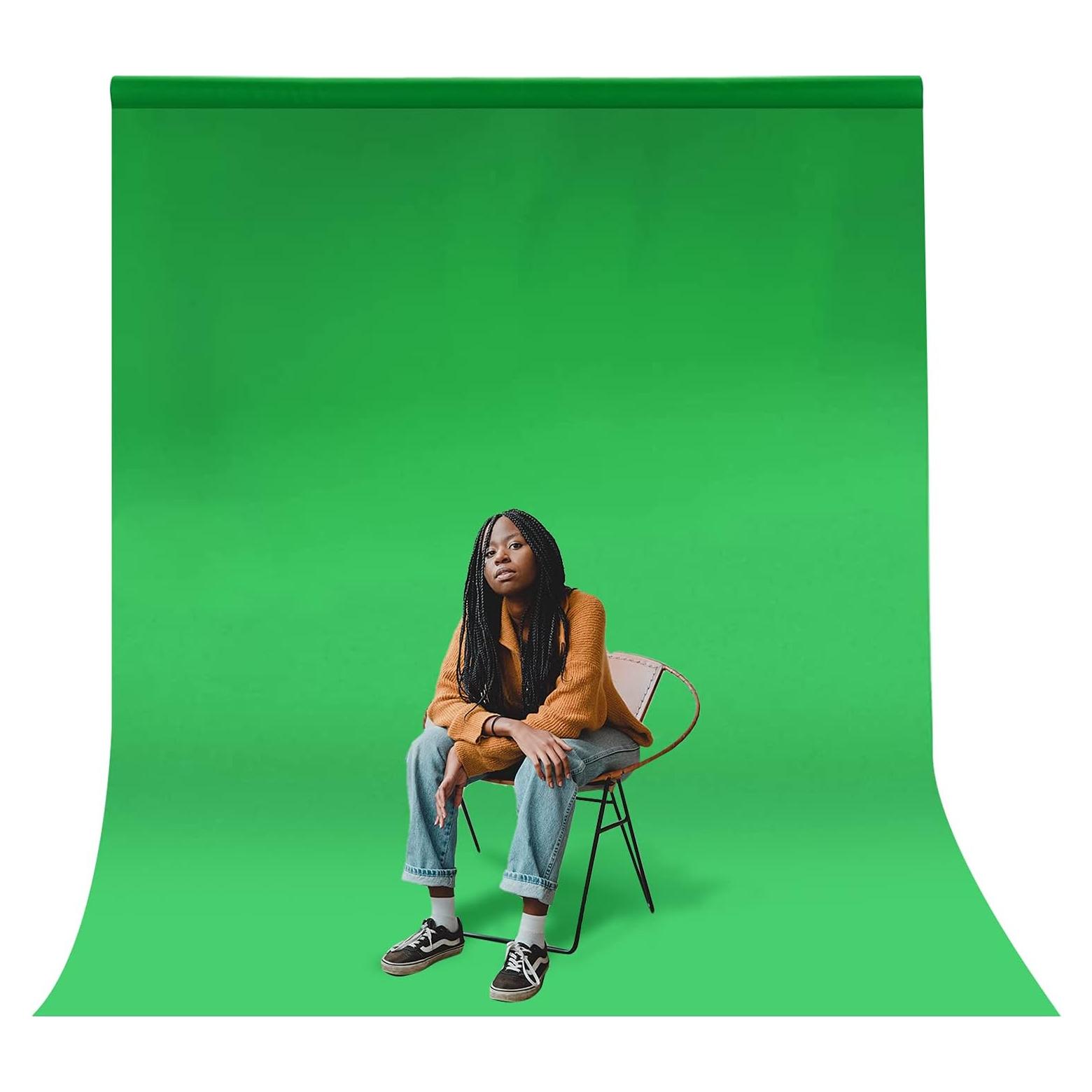 Tela Verde de Pantalla de Croma 1.52 x 2.13 m JS JULIUS STUDIO