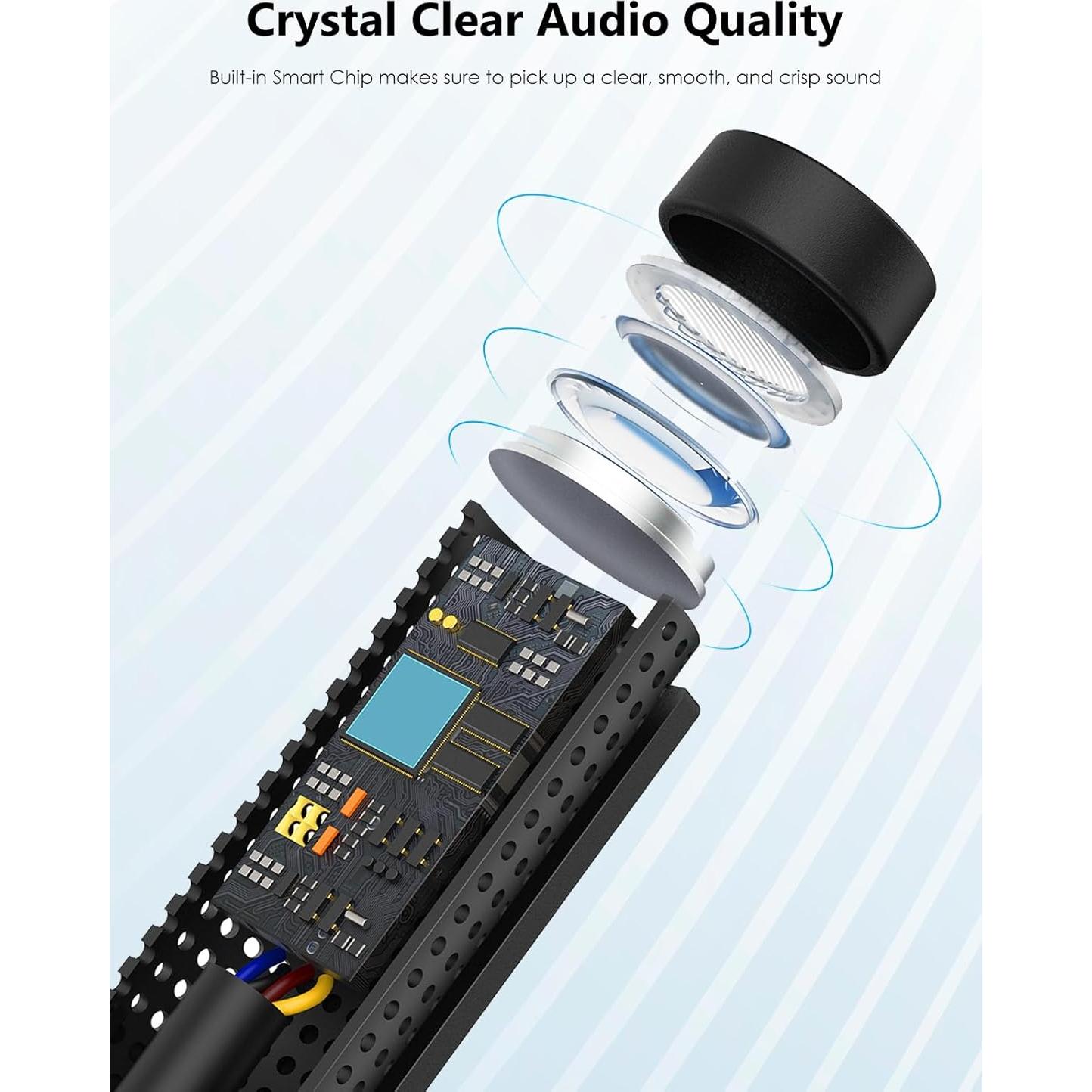 Micrófono USB MillSO Flexible Omnidireccional para PC