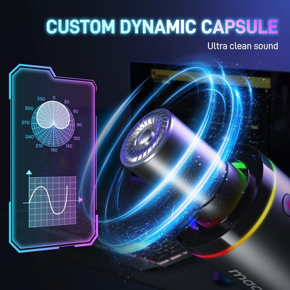 Interfaz de Audio USB MAONO PS22 Lite 24-bit/192kHz XLR