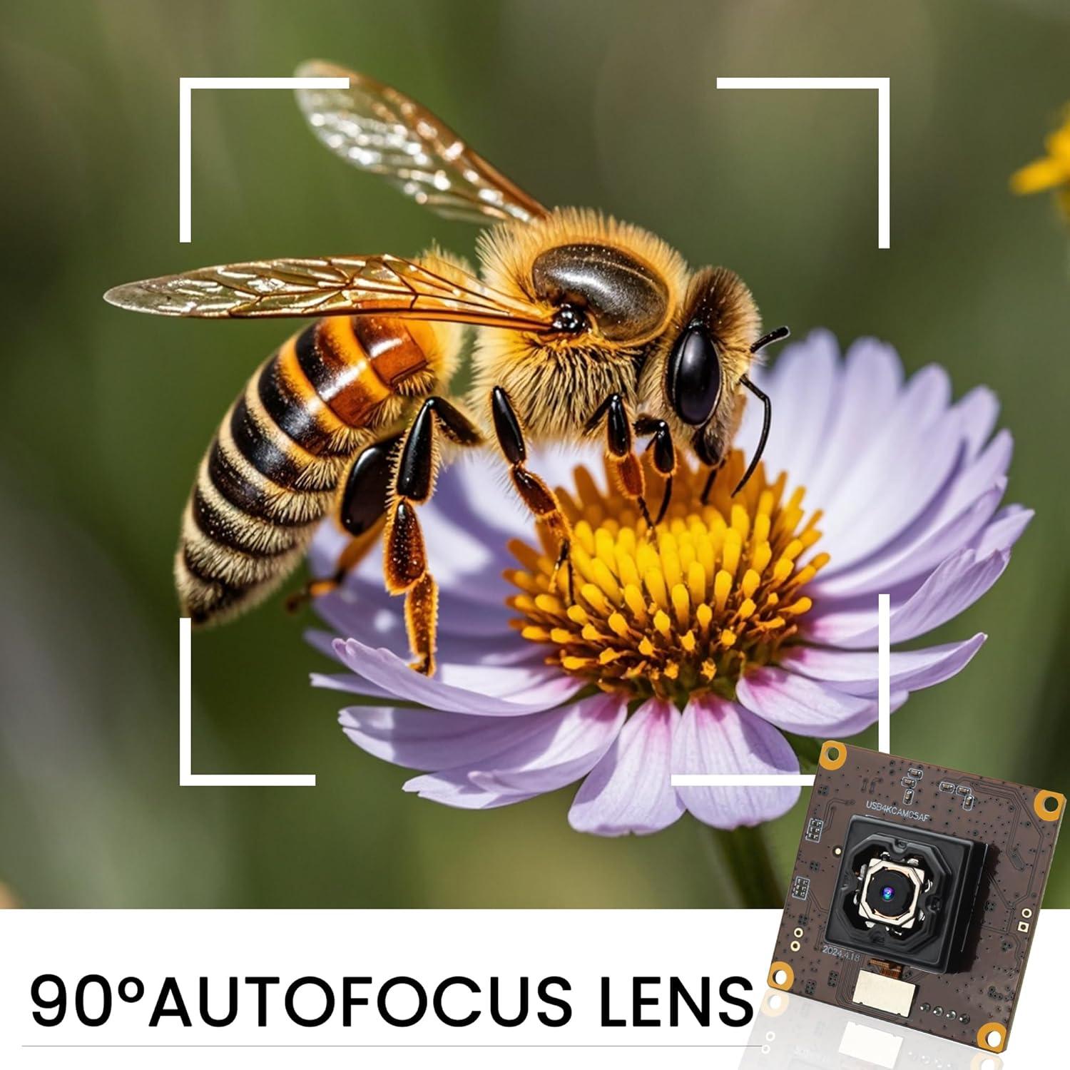 Cámara USB ELP 11MP 4K 30fps con IBIS Anti-Vibración