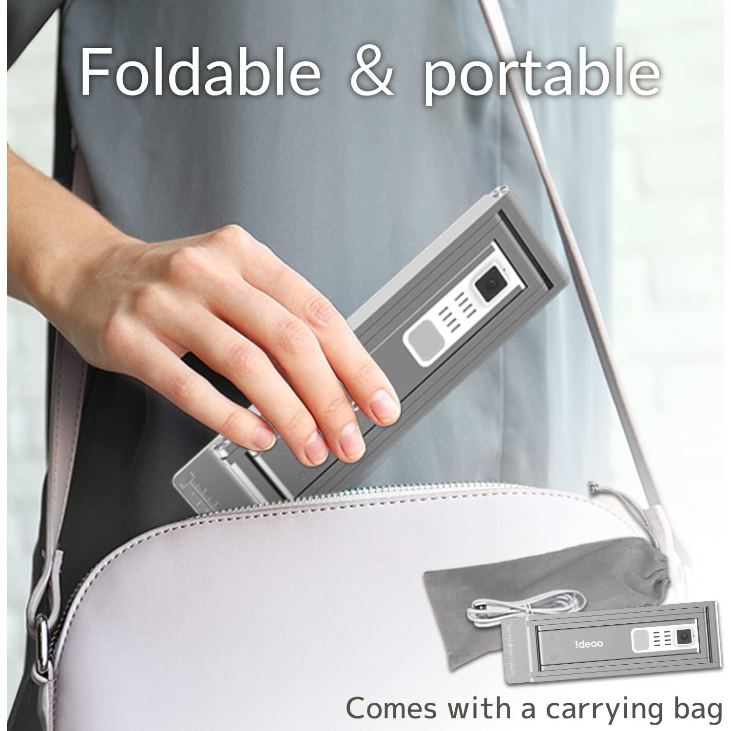 Cámara de Documentos Ideao DC400 4K 13MP USB, Webcam 3-en-1