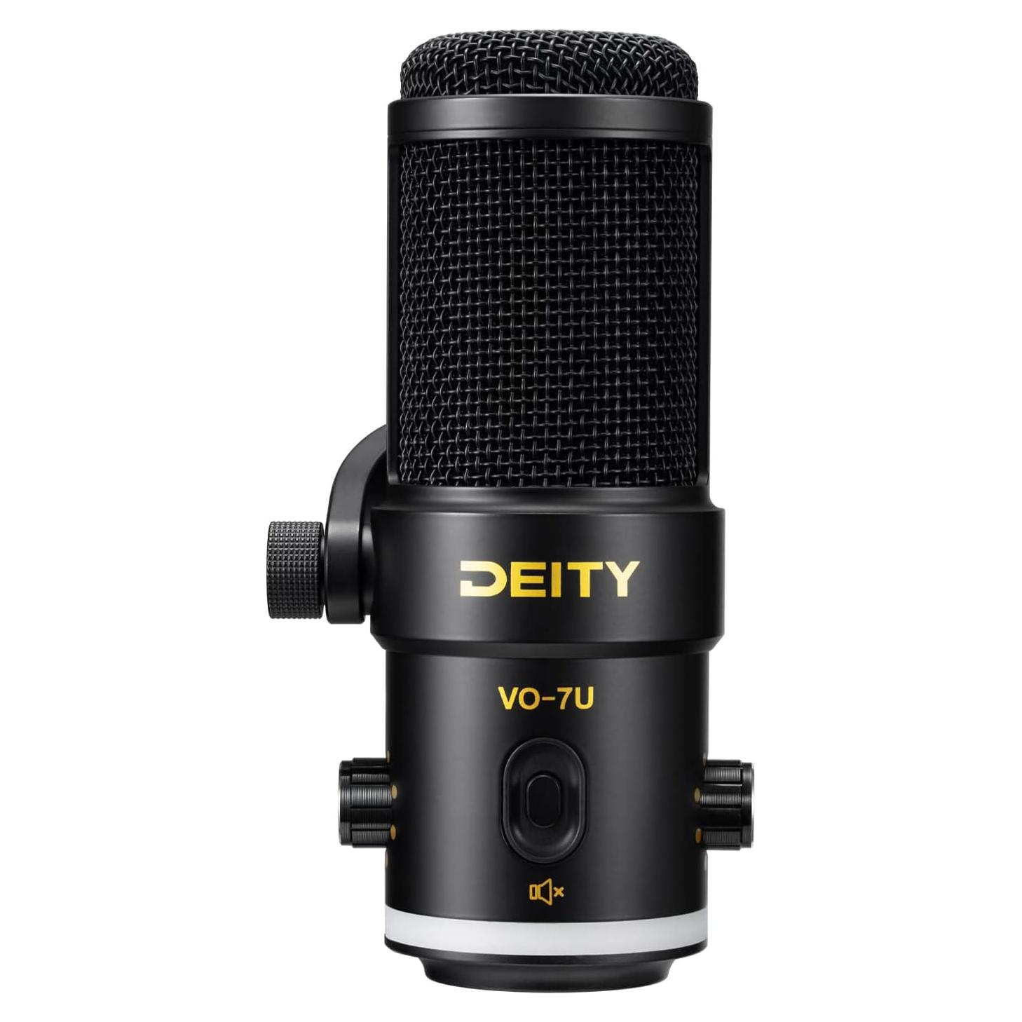 Micrófono Dinámico USB Deity VO-7U Supercardioide con Brazo