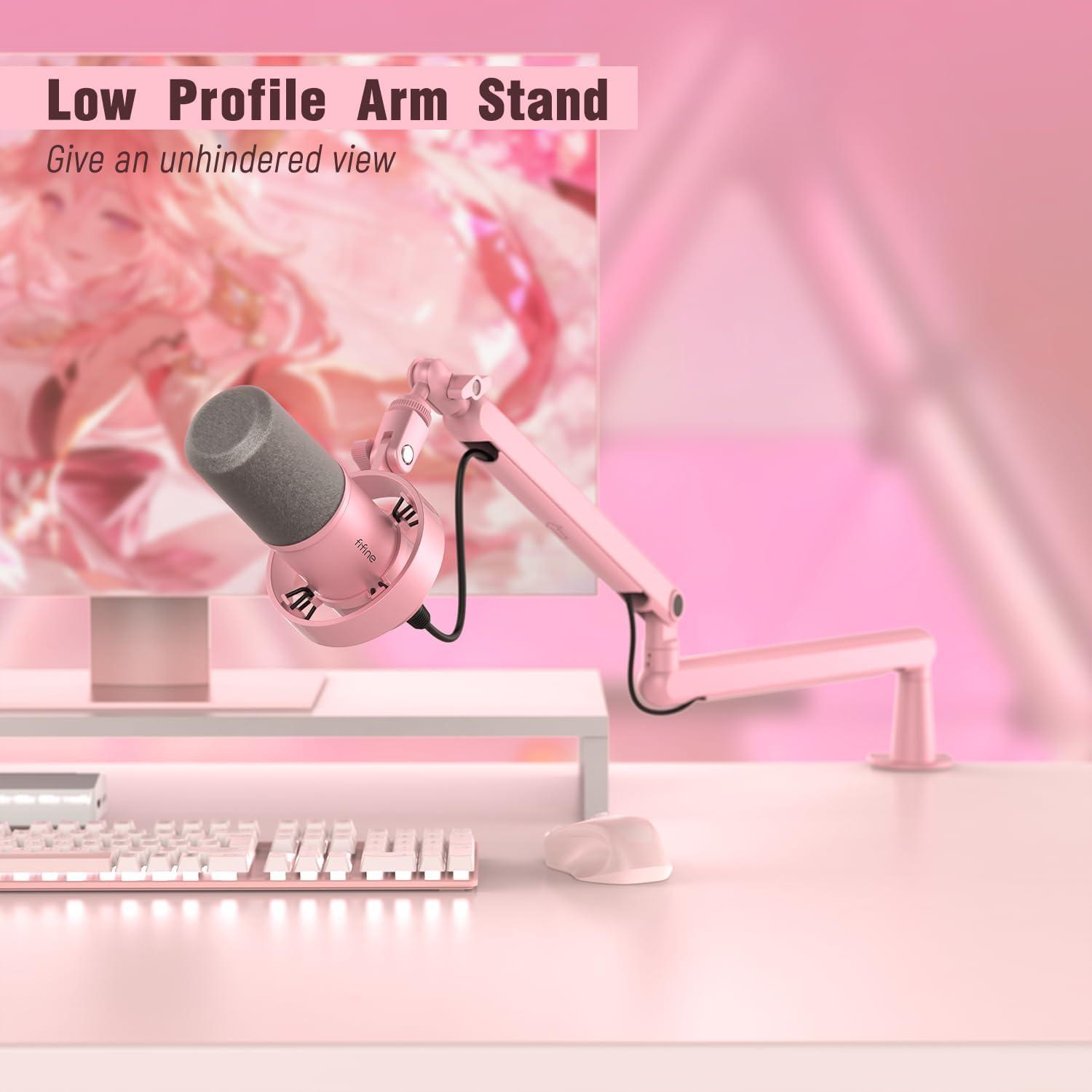 Micrófono XLR USB FIFINE K688P para Podcast y Streaming