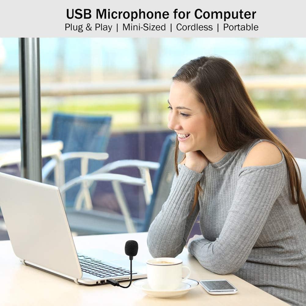 Micrófono Mini USB ChanGeek CGS-M1 con Cuello de Ganso