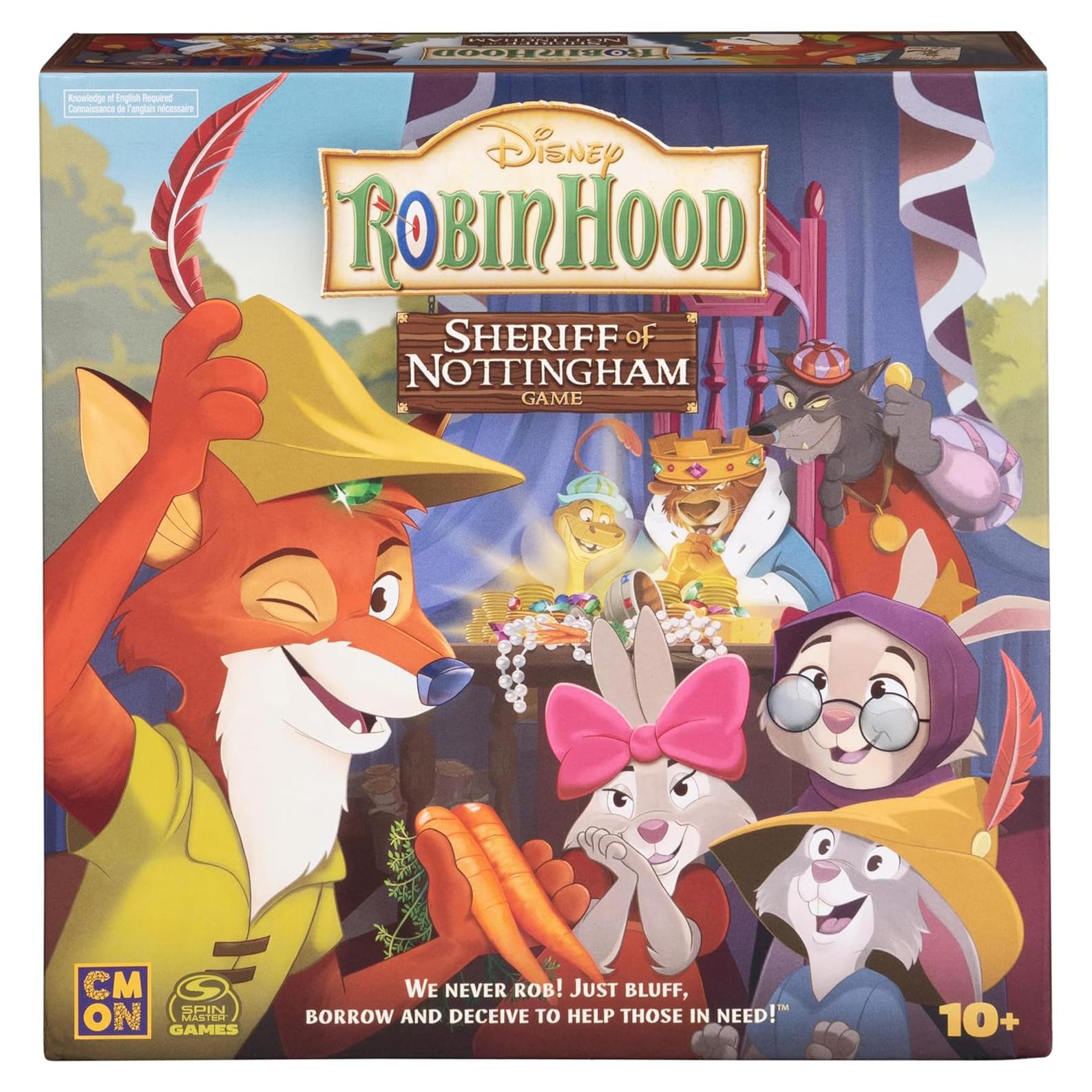 Juego de Mesa Disney Robin Hood Sheriff de Nottingham