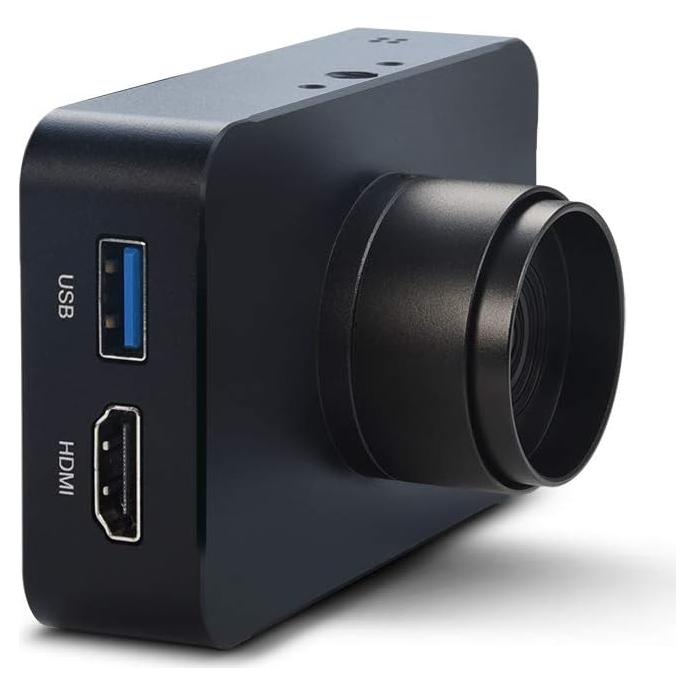 Cámara MOKOSE C100 12MP 4K HDMI USB Lente Manual 3.2mm