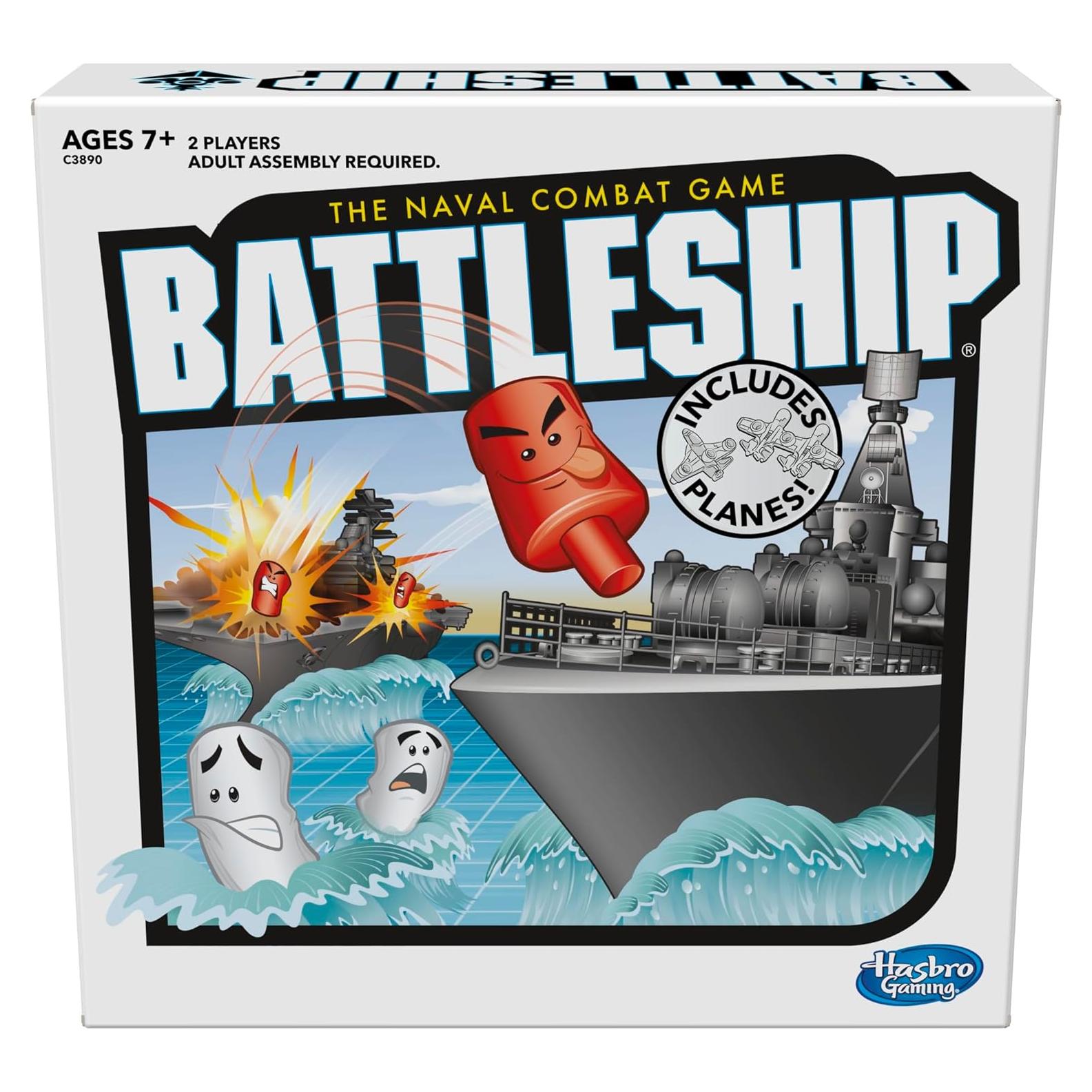 Juego de Mesa Batalla Naval con Aviones Hasbro 7+