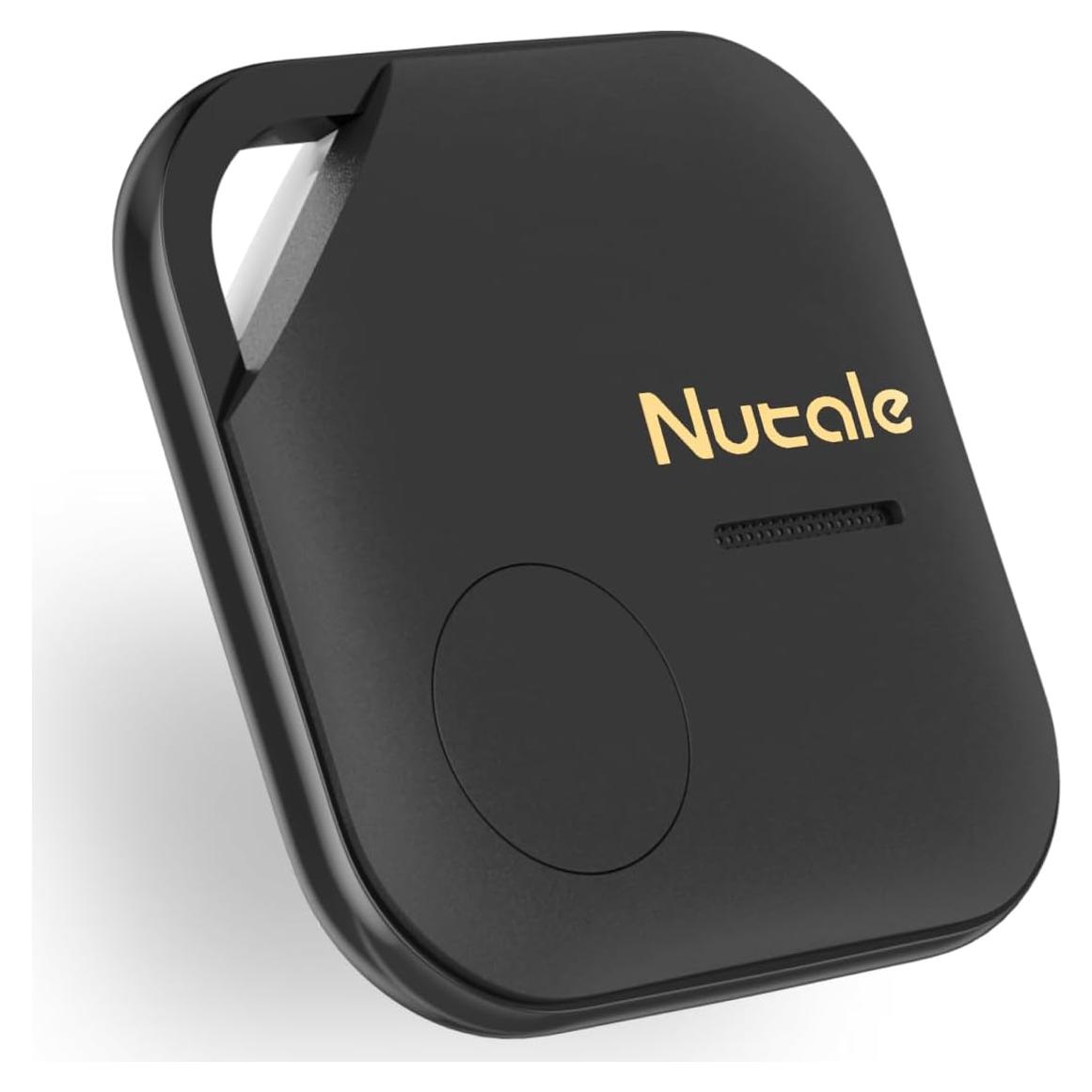 Pro Key Finder Tag, Bluetooth Tracker Item Locator - Both iOS and Android Compatible for Keys Pet Wallets or Backpacks and Tablets (1 Black)