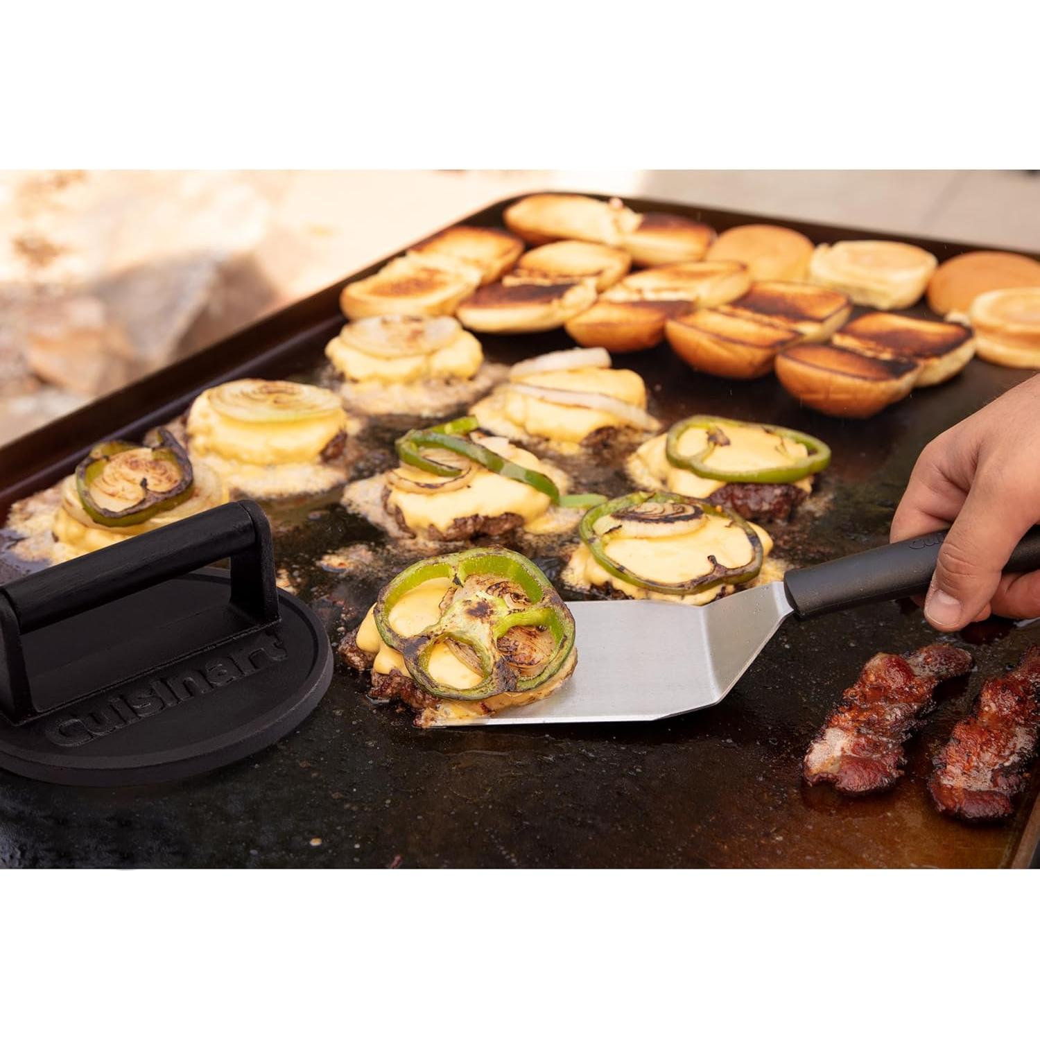 Prensa de Hamburguesas Cuisinart Hierro Fundido 15.24 cm