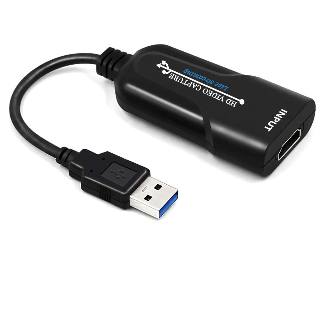 Tarjeta de Captura HDMI a USB 2.0 HDSUNWSTD 1080p 30Hz