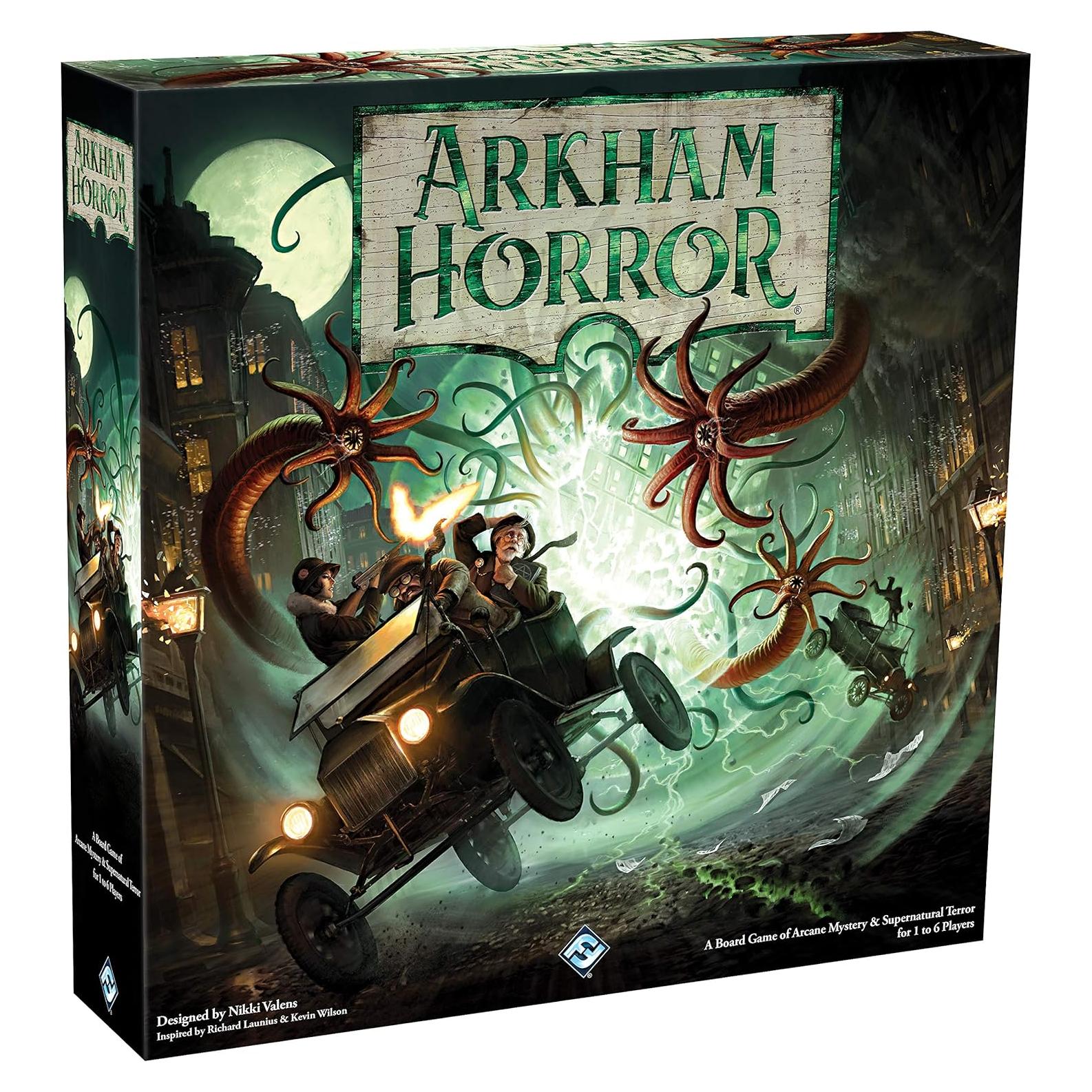 Arkham Horror 3ra Edición Juego de Mesa Cooperativo 1-6 Jugadores