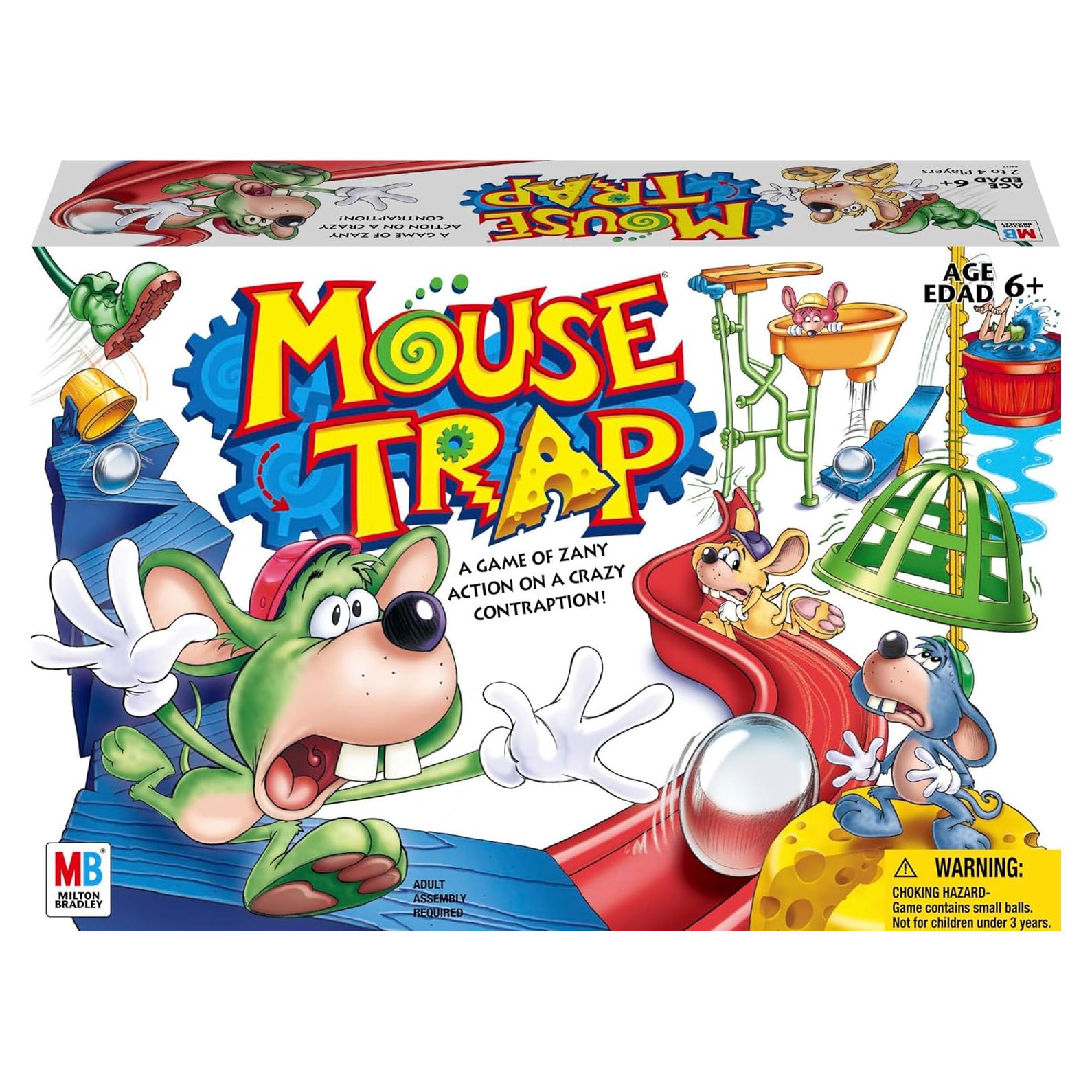 Juego de Mesa Hasbro Mouse Trap para Niños 2-4 Jugadores