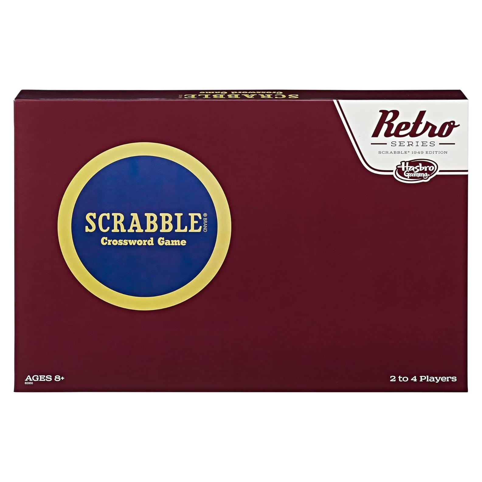 Juego de Mesa Scrabble Retro Edición 1949 Hasbro