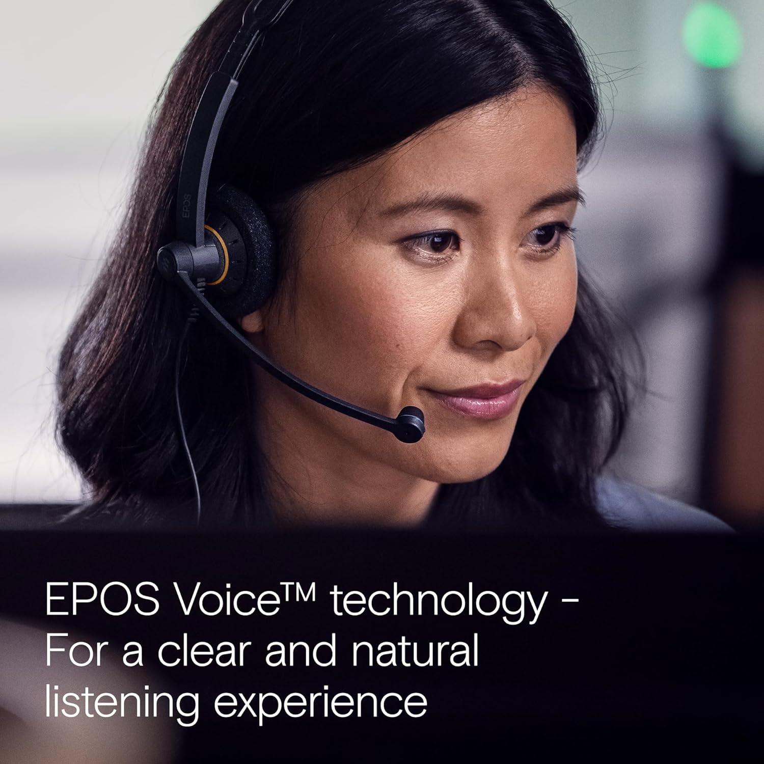 Auricular Binaural USB Sennheiser SC 75 MS Negro