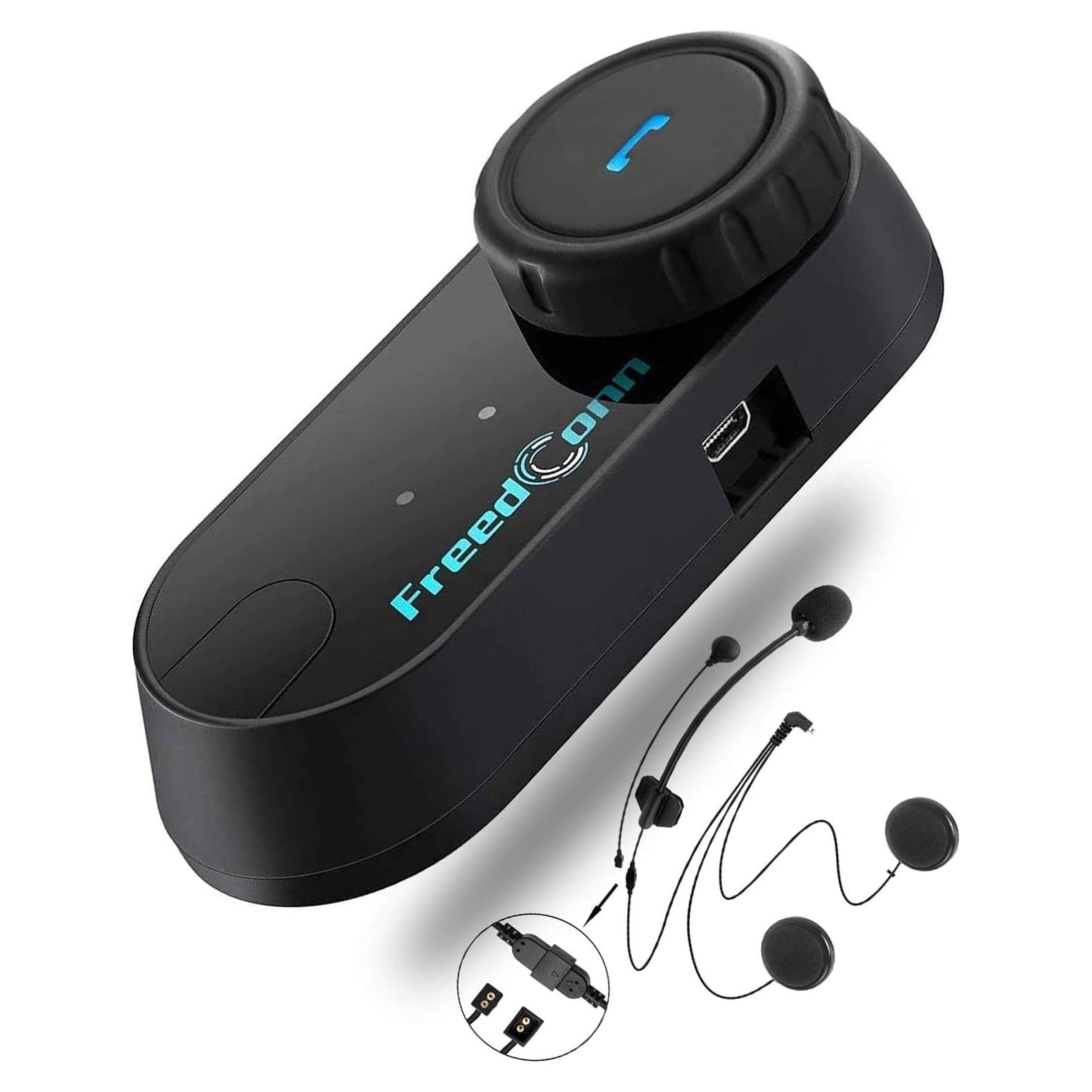 Auricular Bluetooth FreedConn TCOM-VB para Motocicleta 10h