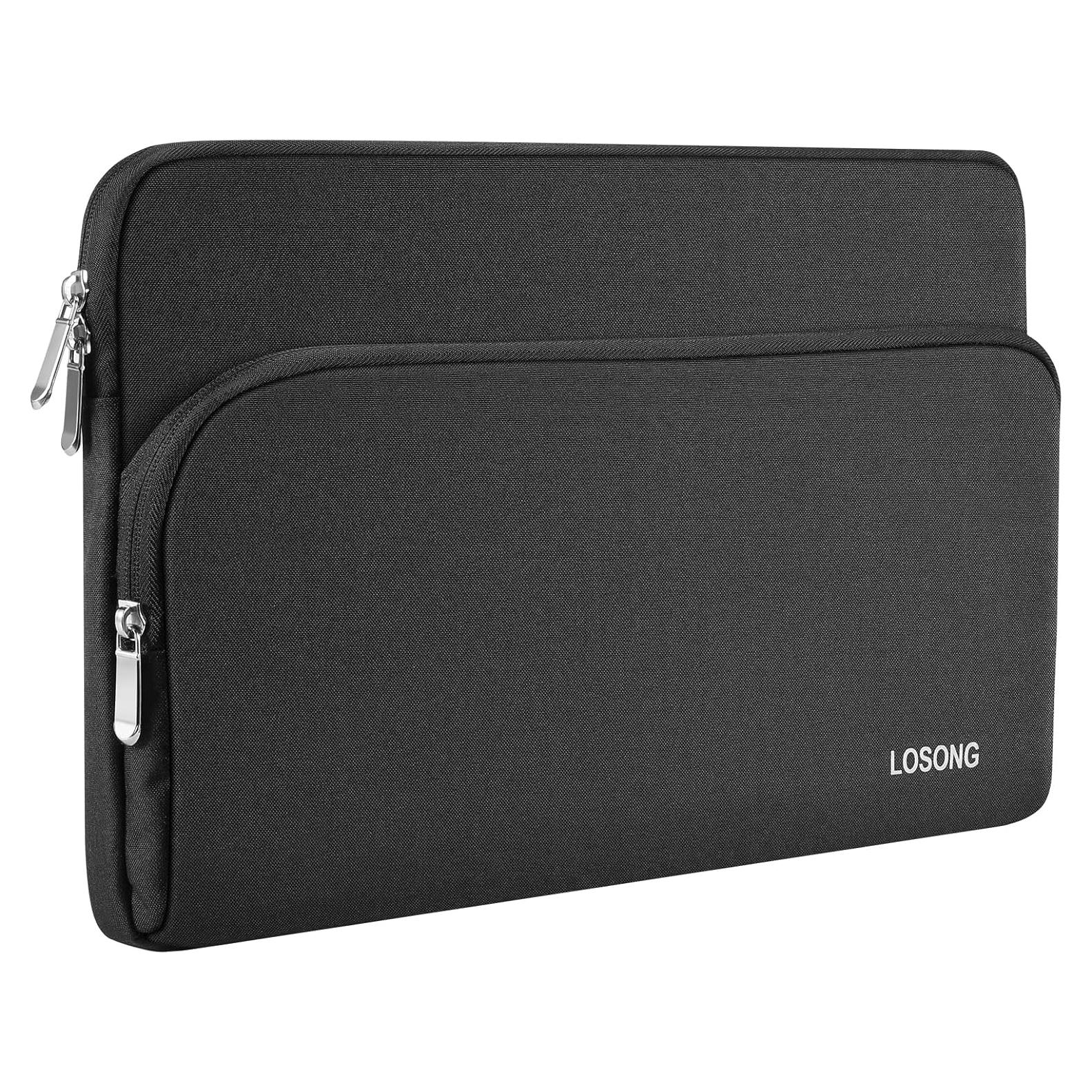 Funda para Monitor Portátil Losong 17.3" Negra con Bolsillo
