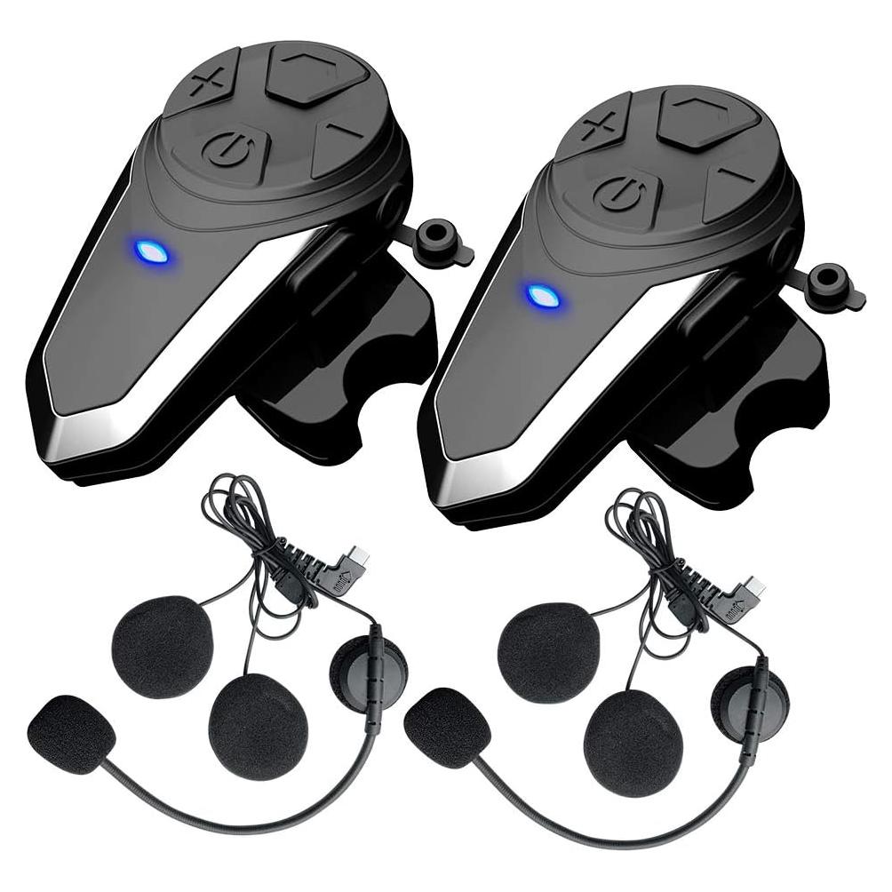 Intercomunicador Bluetooth QSPORTPEAK BT-S3 para Motocicleta