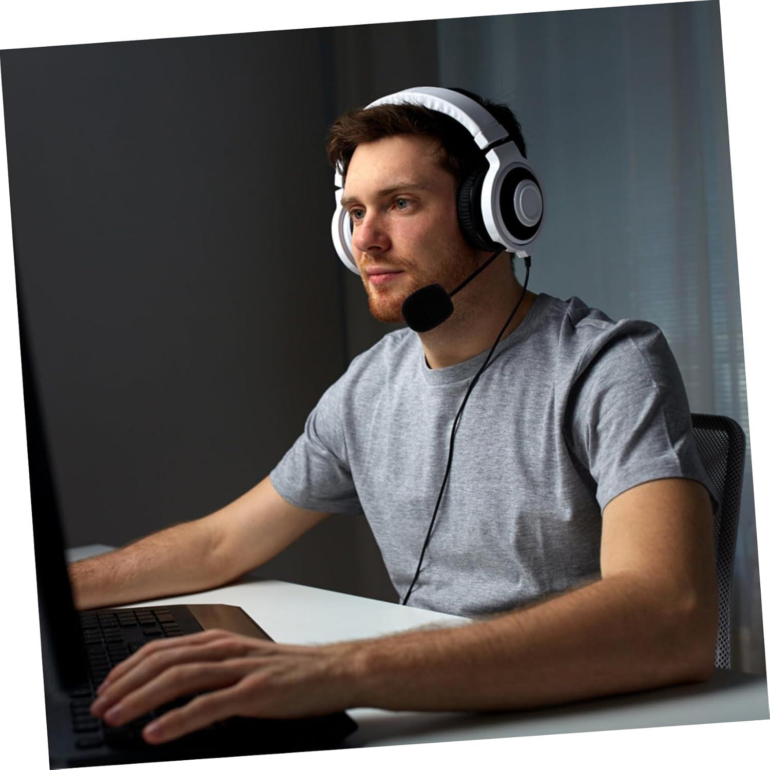 Micrófono de Auriculares DECHOUS Estéreo 3 Polos Plug and Play