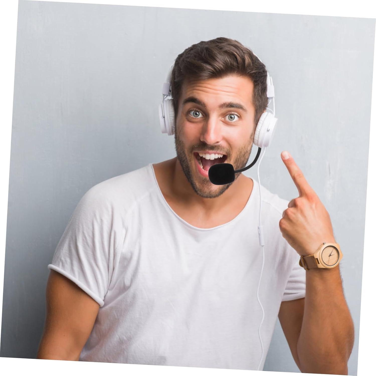 Micrófono de Auriculares DECHOUS Estéreo 3 Polos Plug and Play