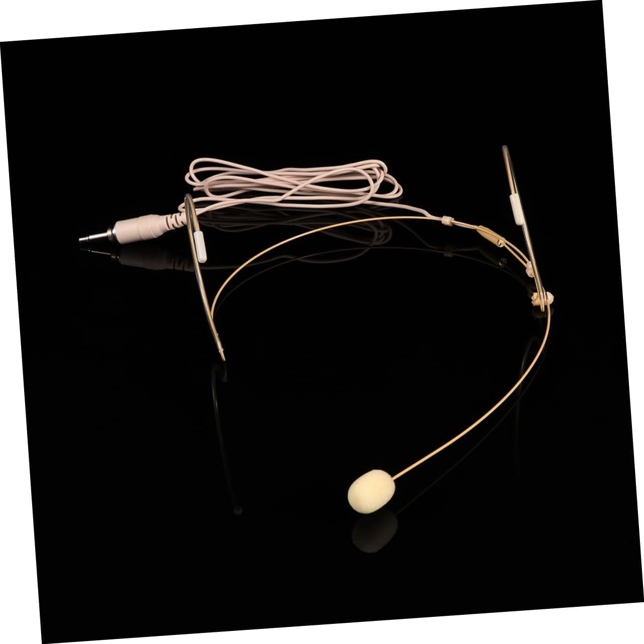 Micrófono de Auriculares Condensador Rosa ifundom 13x7cm