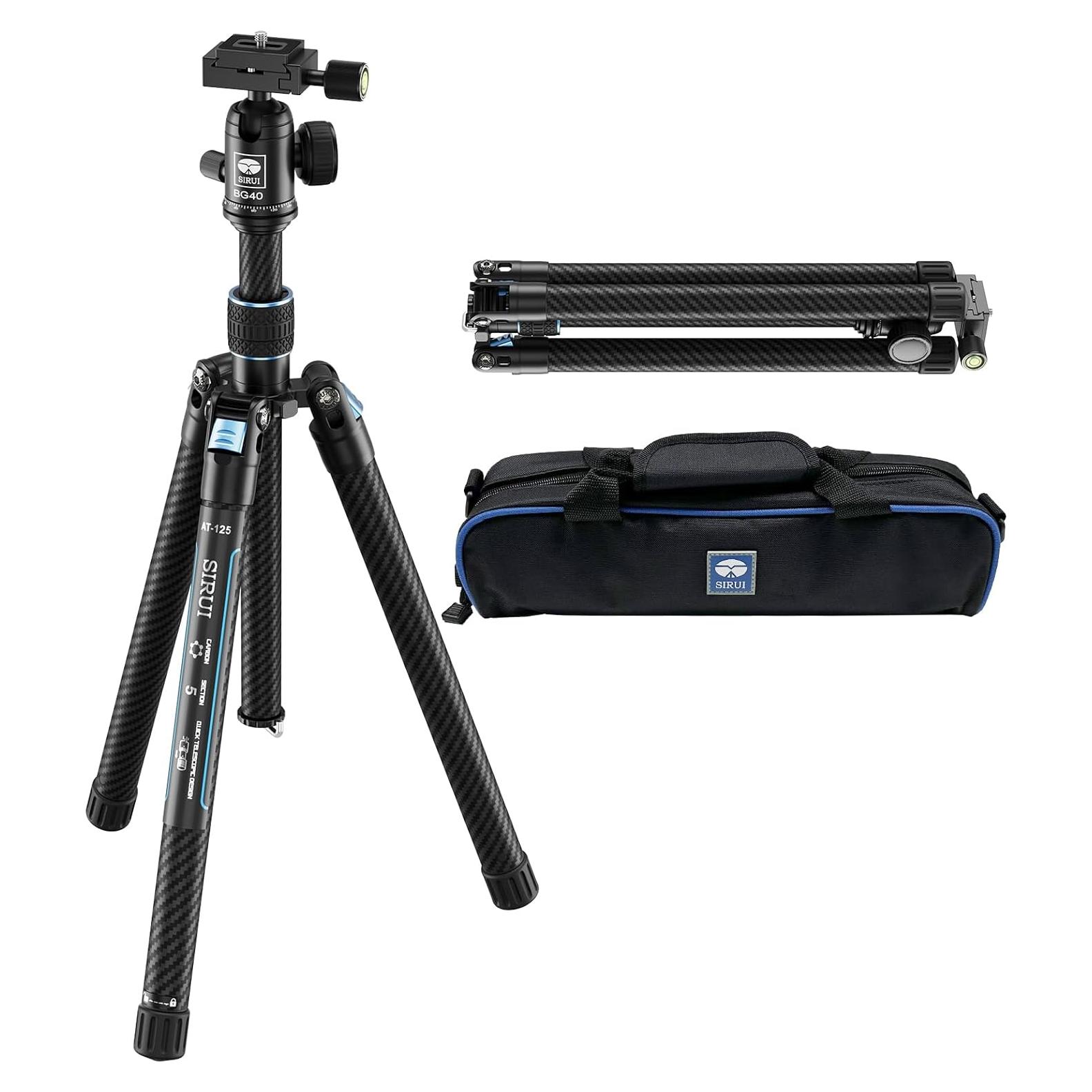 Trípode SIRUI Viajero X-II de Fibra de Carbono 10kg 360°