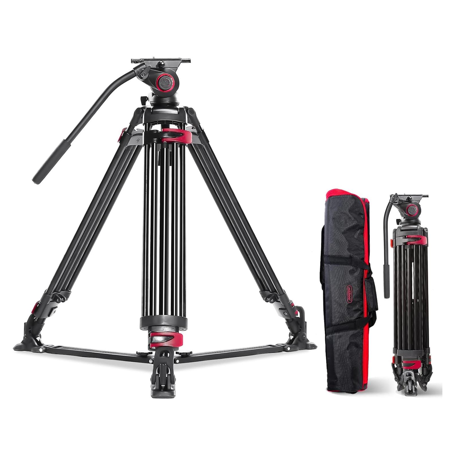 Trípode Profesional Miliboo MTT609A Aluminio 15kg 47-170cm