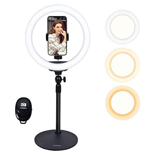 Anillo de Luz LED Xeneo DS-R10 80cm con Soporte para Teléfono