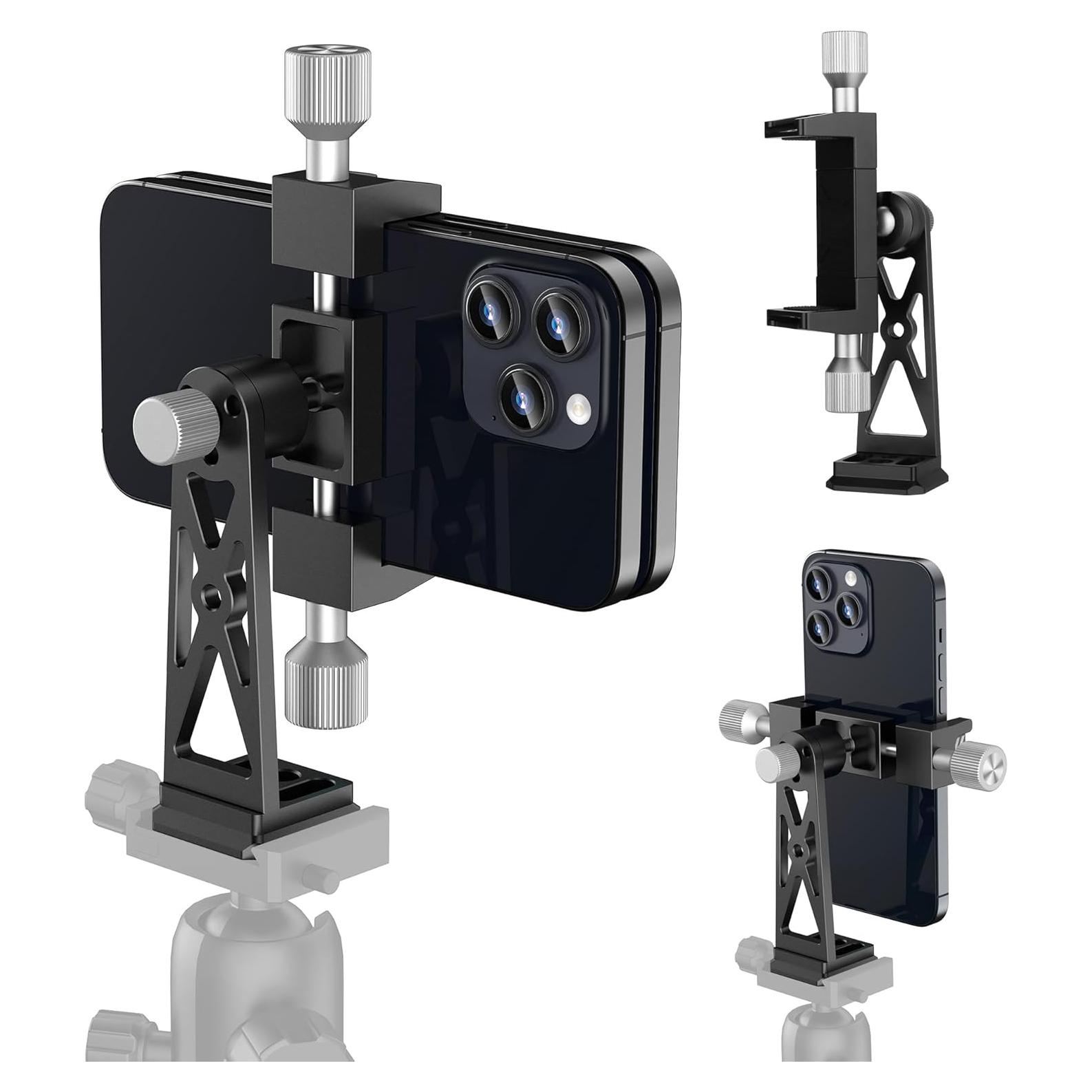 Soporte de trípode Peastrex para celular con cabezal de bola 360°